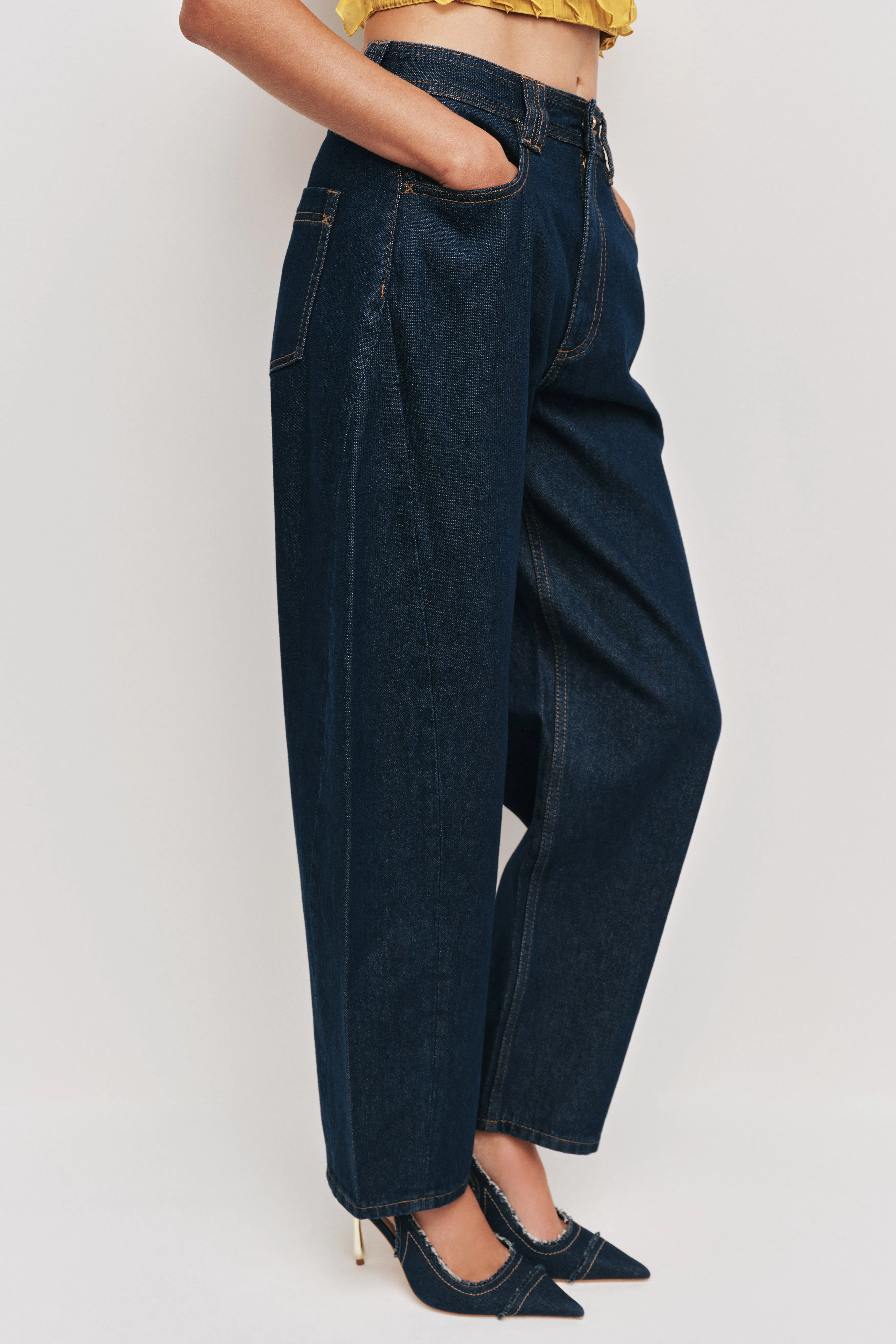 Stevie Barrel Ankle Jean sold by Aje product image thumbnail 4