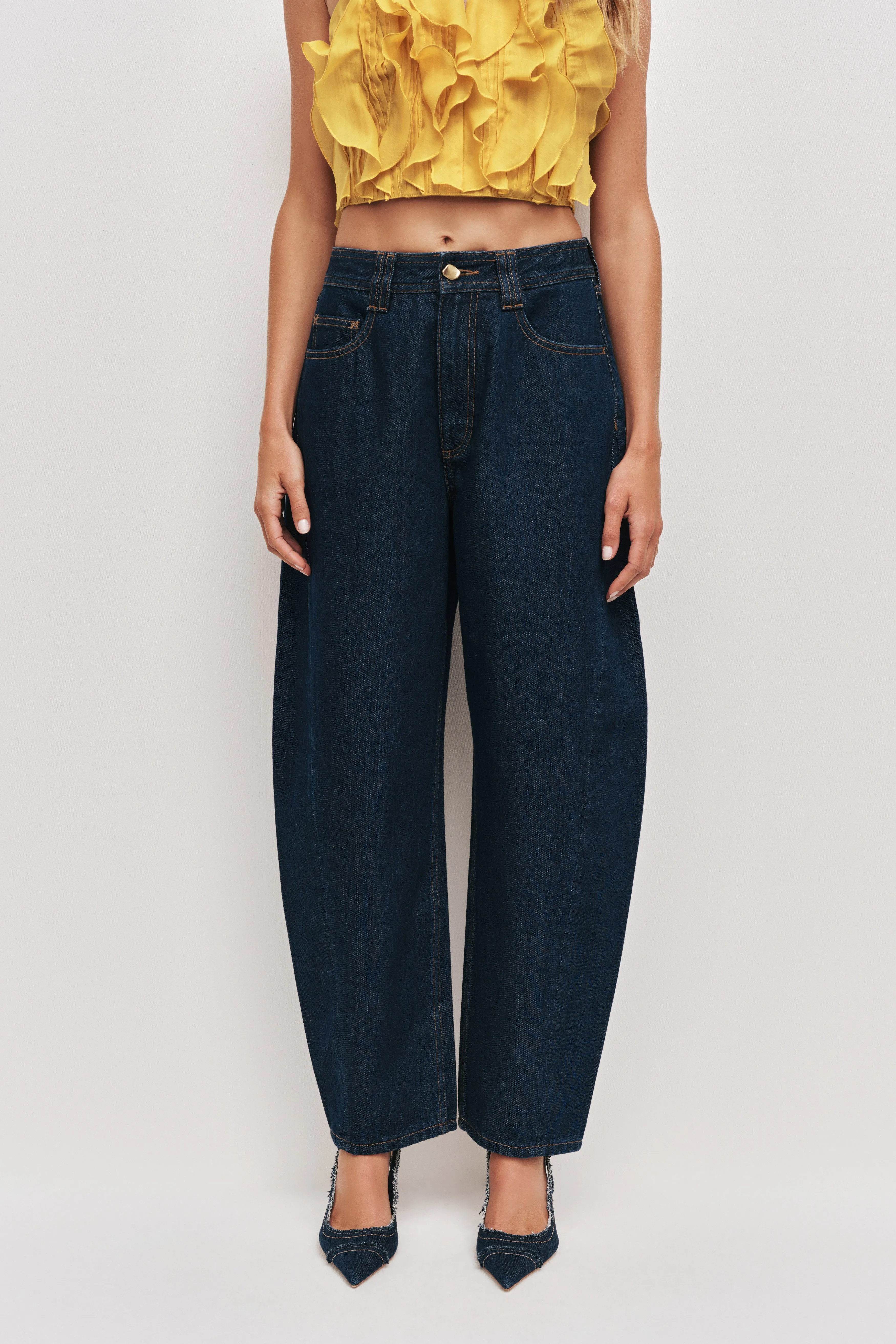 Stevie Barrel Ankle Jean sold by Aje product image thumbnail 3