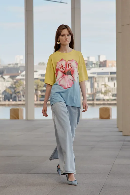 Rhea Oversized Tee sold by Aje