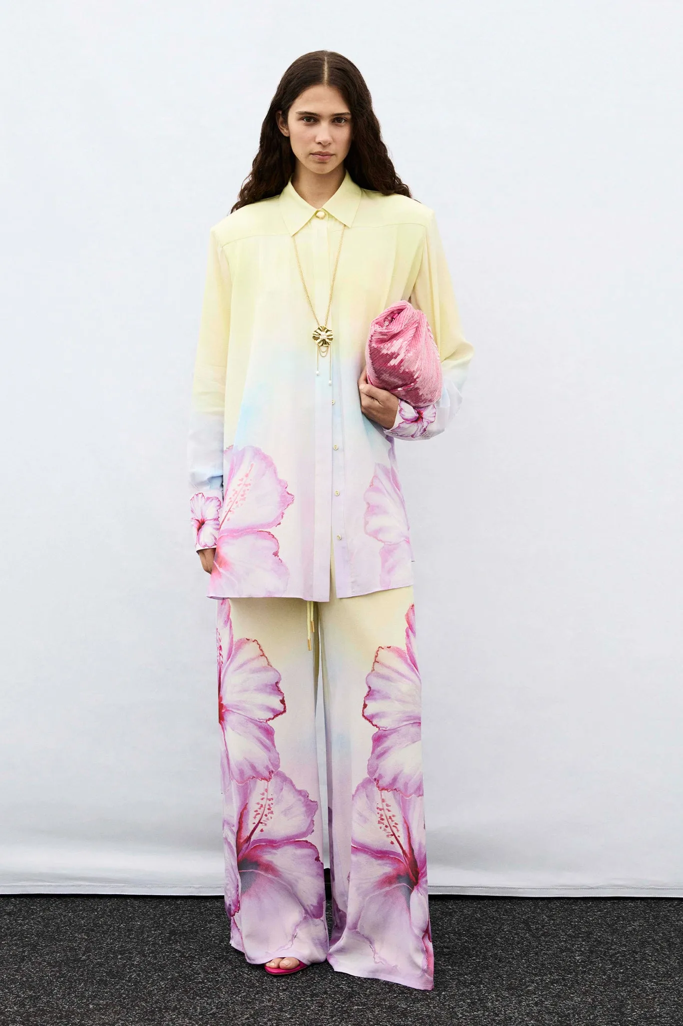 Atomic Silk Pant sold by Aje