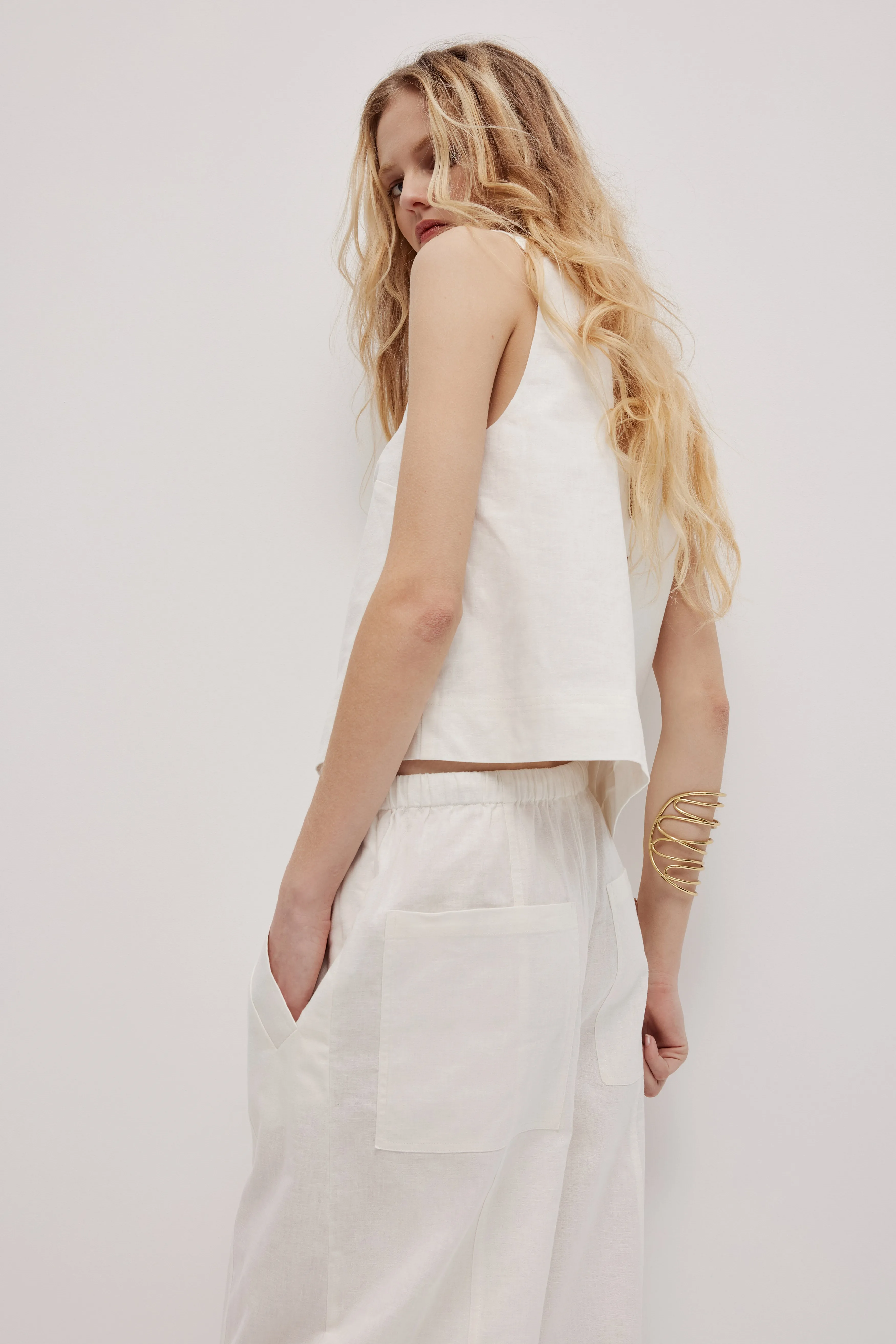 Sable V Neck Top sold by Aje product image thumbnail 4