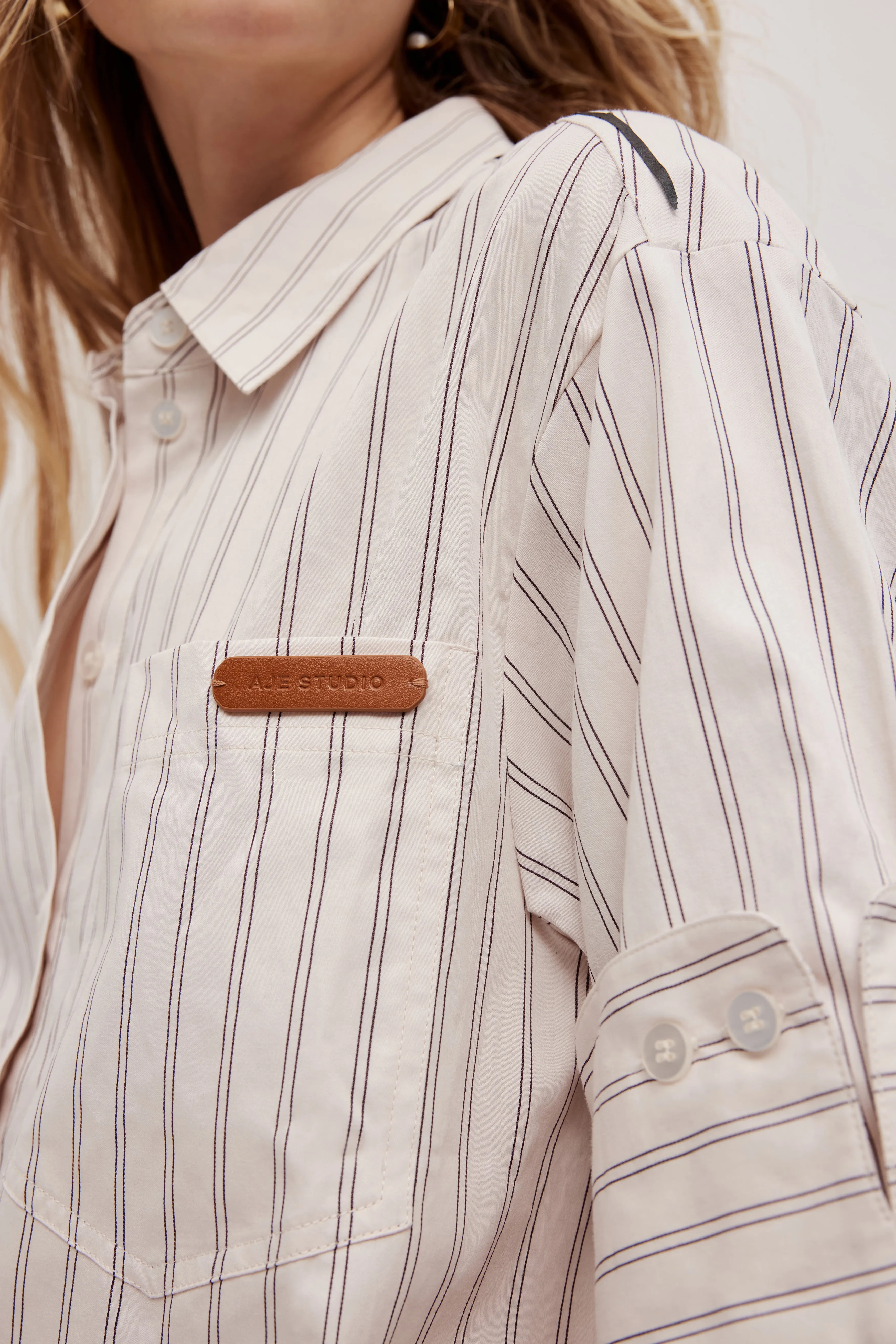 Laure Relaxed Shirt sold by Aje product image thumbnail 5