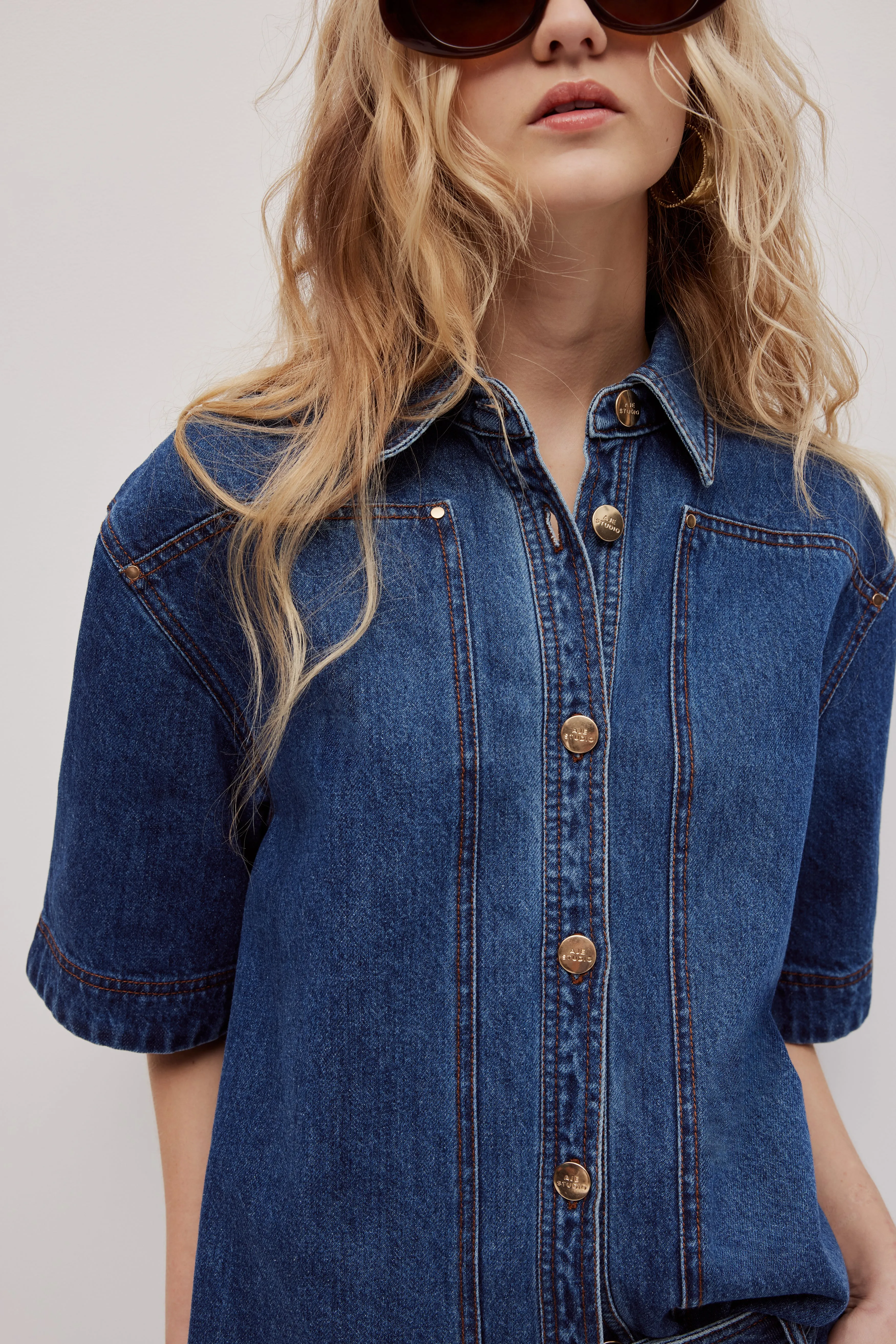 Zella Denim Shirt sold by Aje product image thumbnail 5