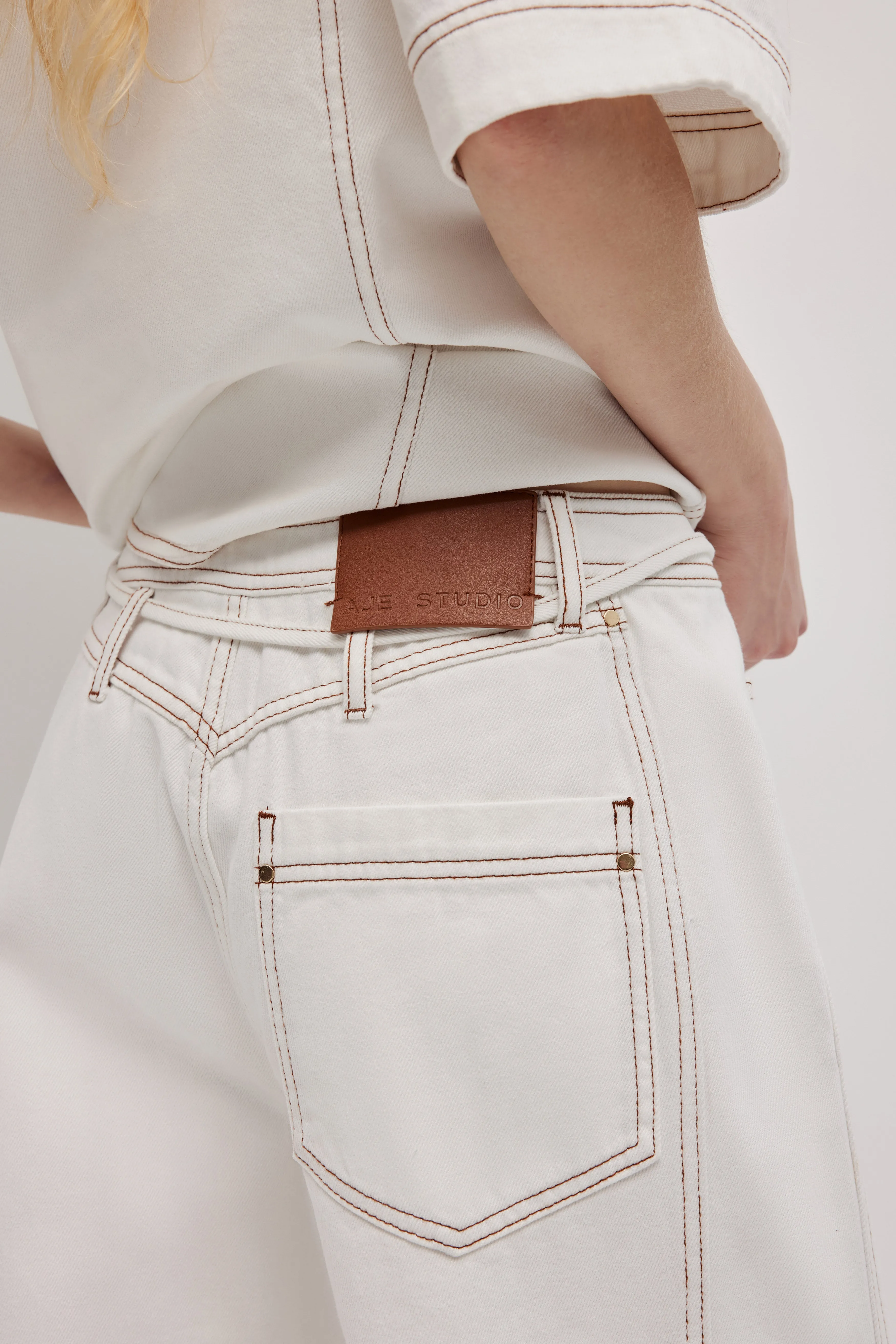 Zella Panel Denim Jeans sold by Aje product image thumbnail 4