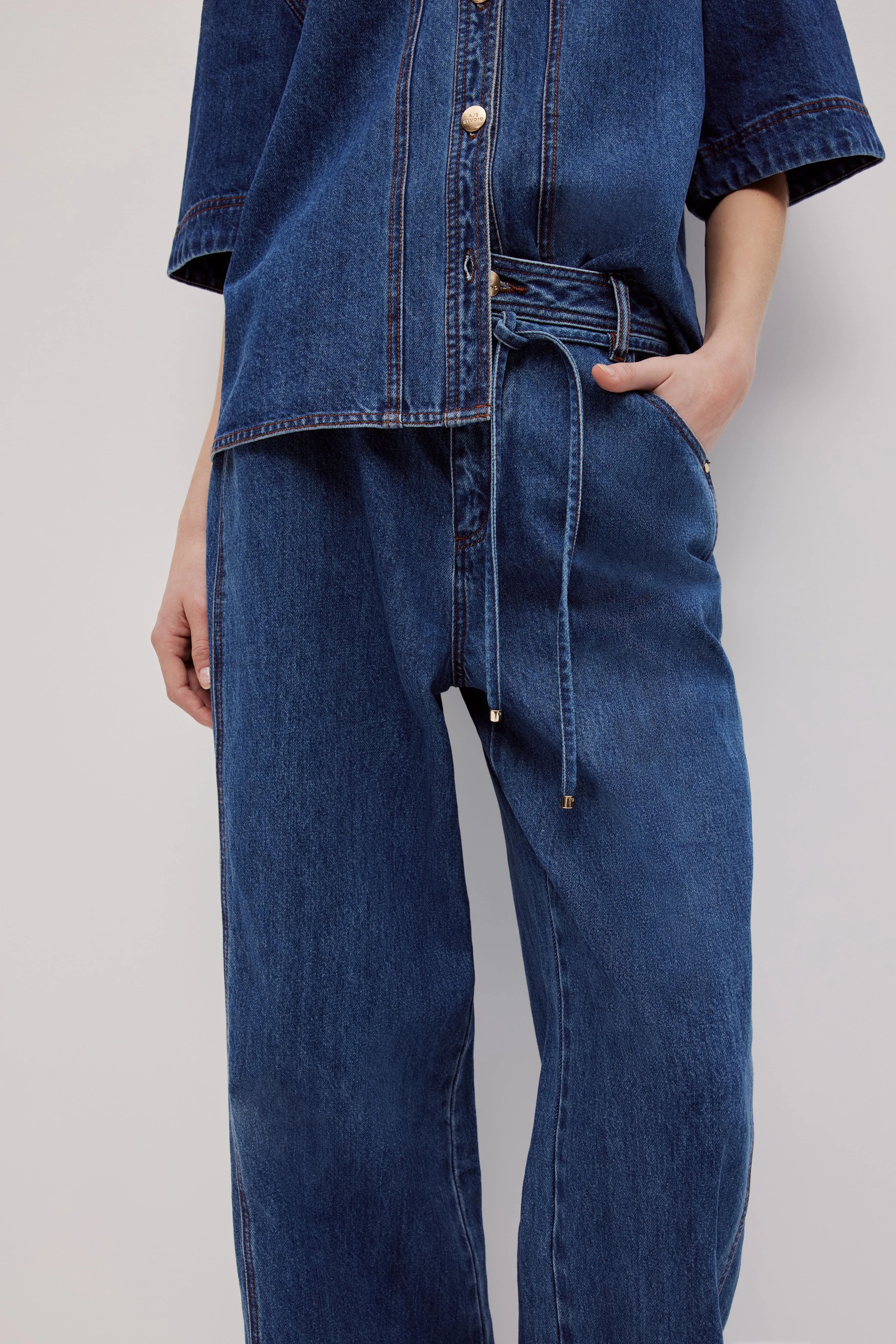Zella Panel Denim Jeans sold by Aje product image thumbnail 4