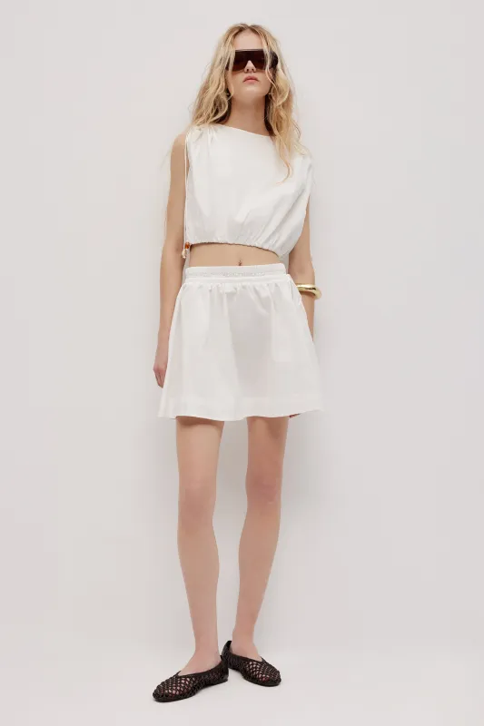 Odessa Mini Skirt sold by Aje