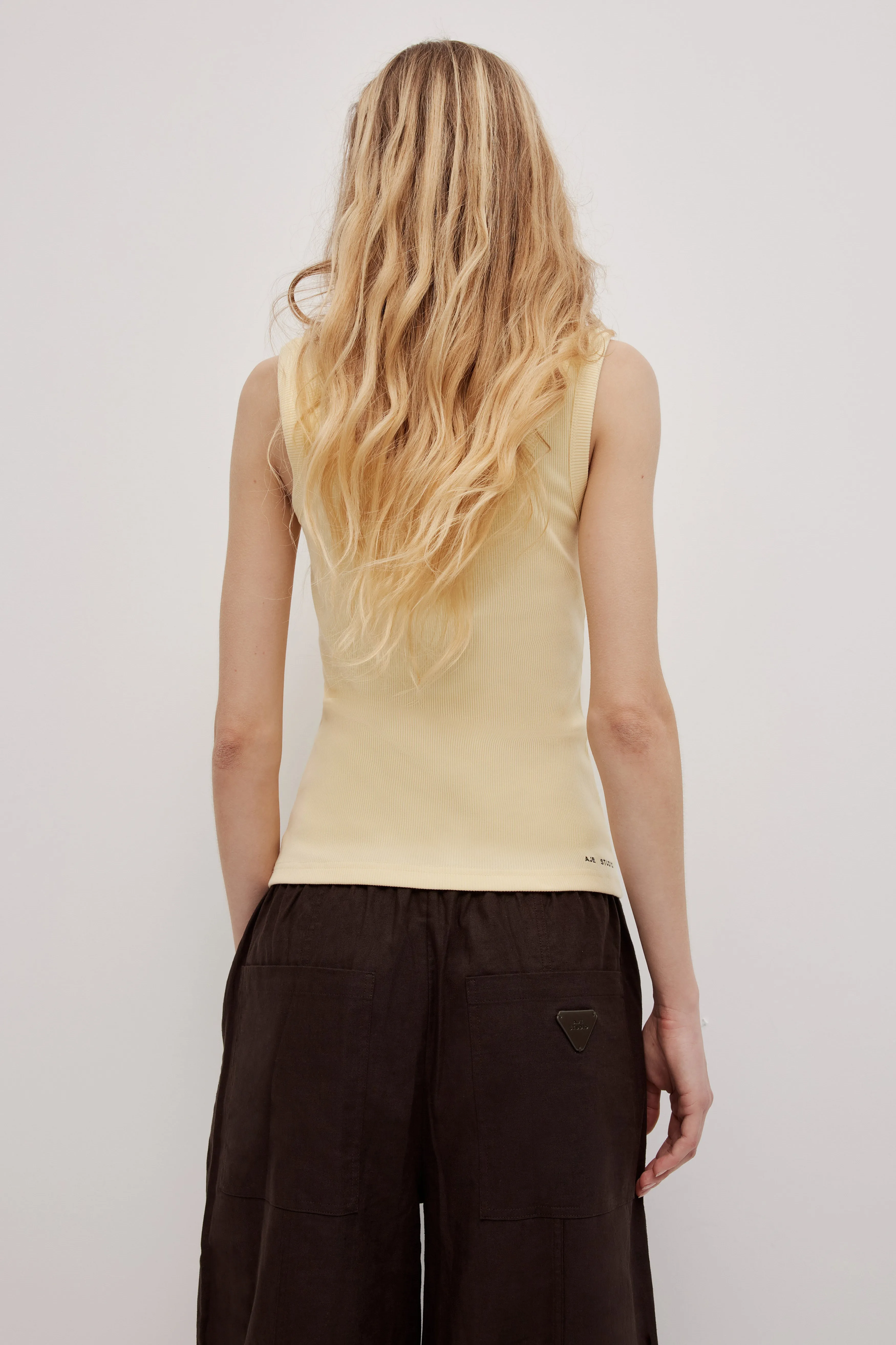 Cowrie Scoop Tank sold by Aje product image thumbnail 5