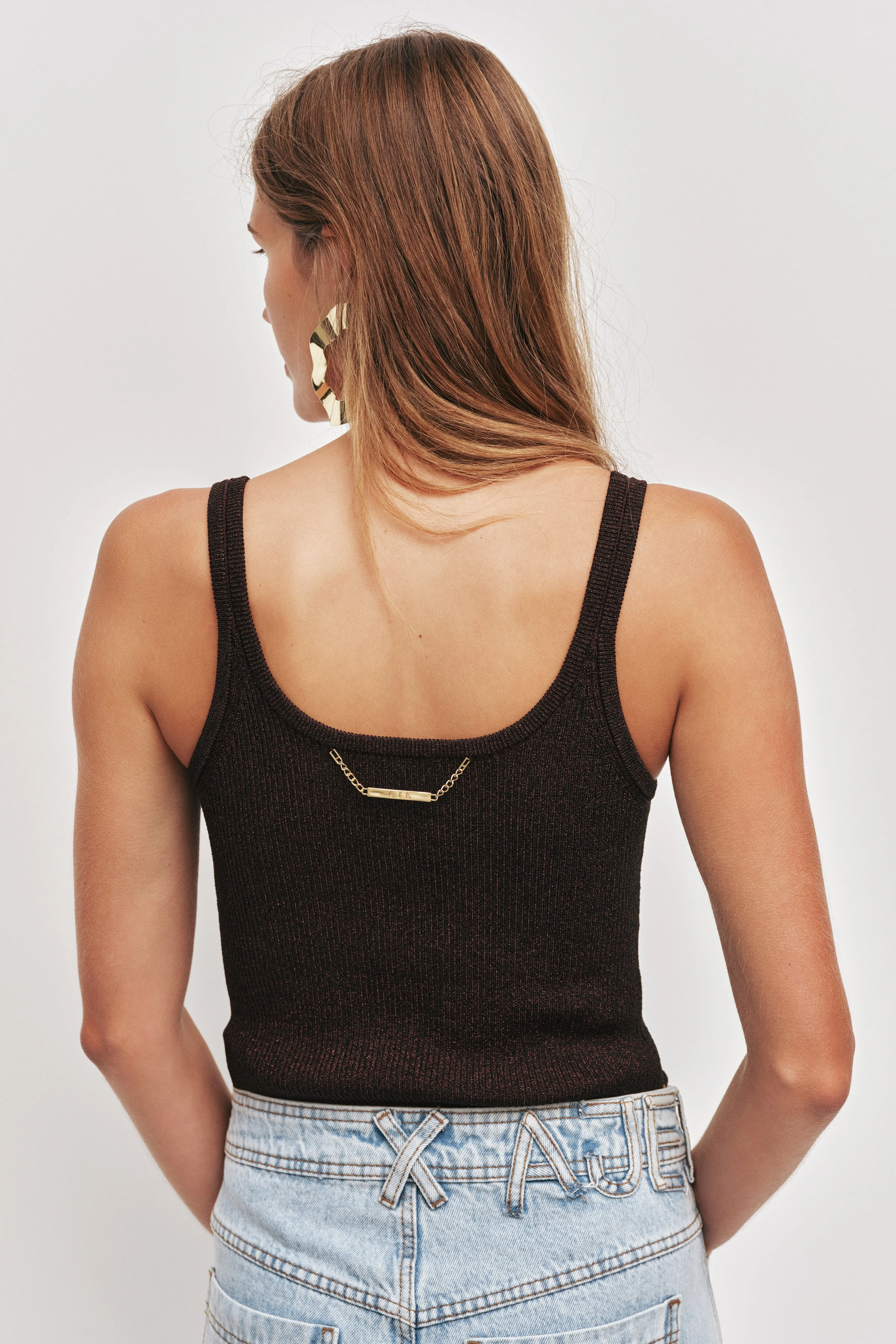 Breeze Knit Tank sold by Aje product image thumbnail 5