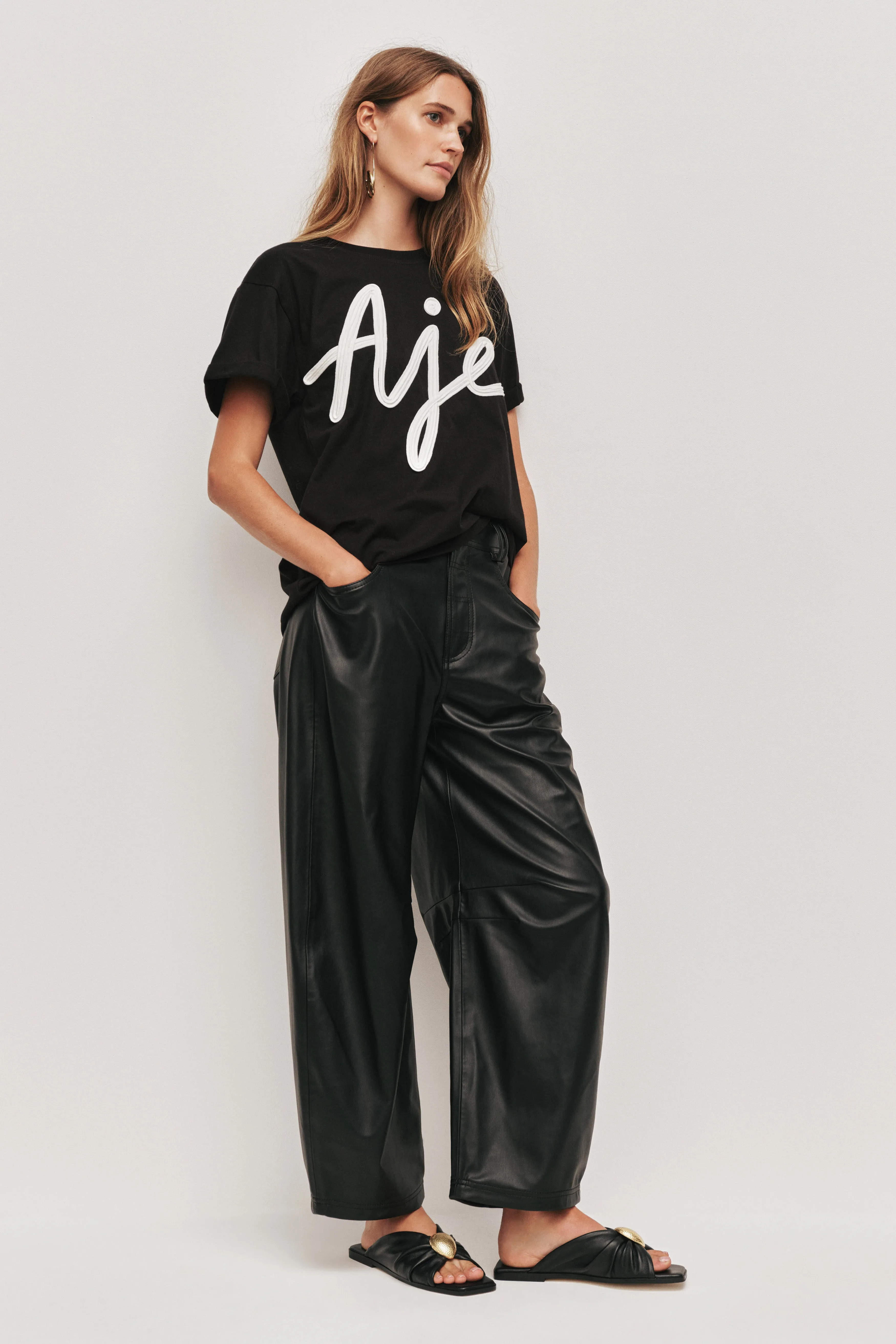 Laine Logo Tee sold by Aje product image thumbnail 5