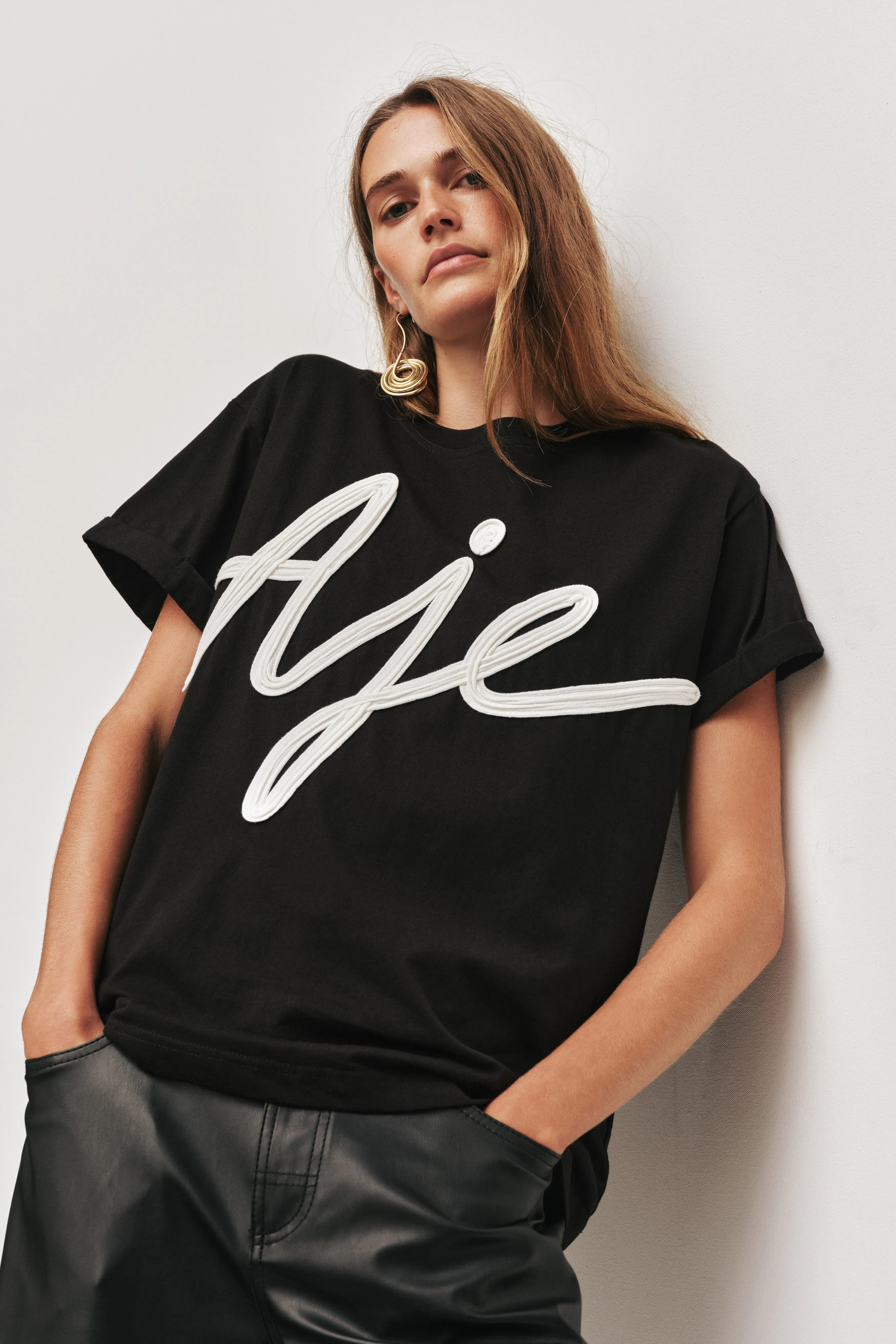 Laine Logo Tee sold by Aje product image thumbnail 3