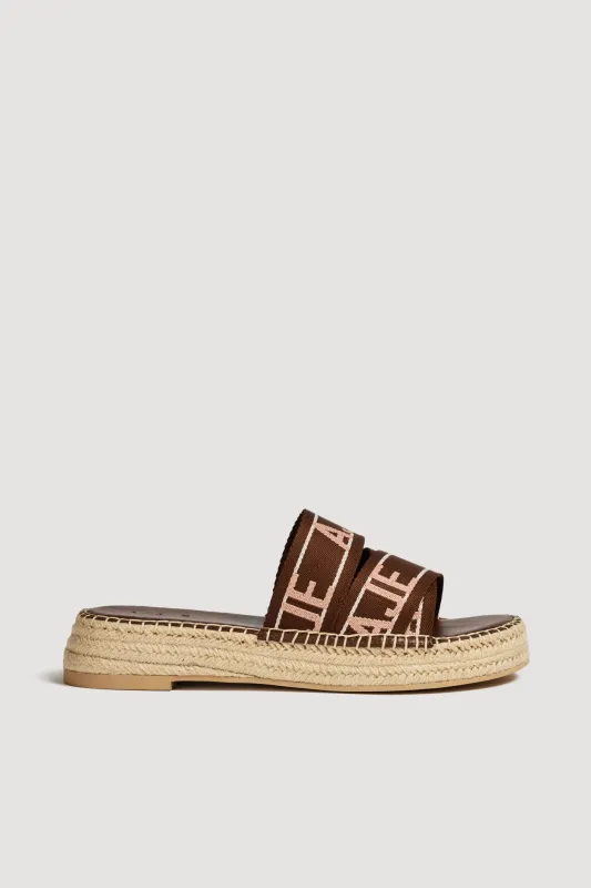 Anais Espadrille Slide sold by Aje
