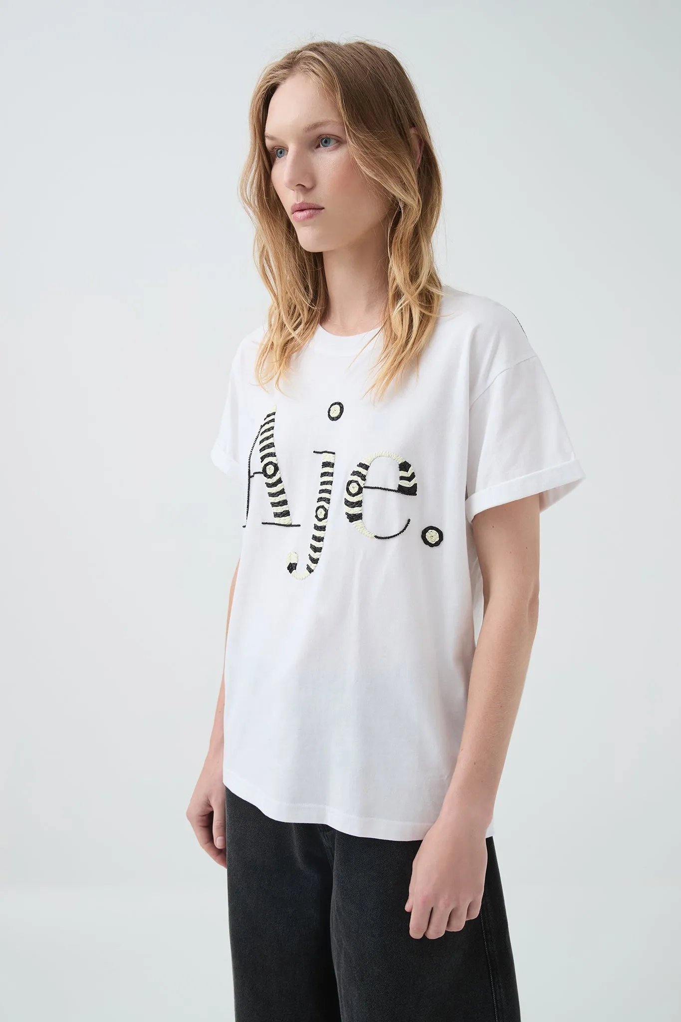 Core Raffia Logo Tee sold by Aje product image thumbnail 4