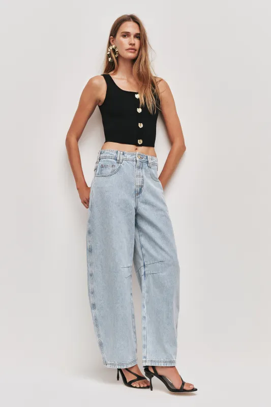 Carina Knit Tank sold by Aje