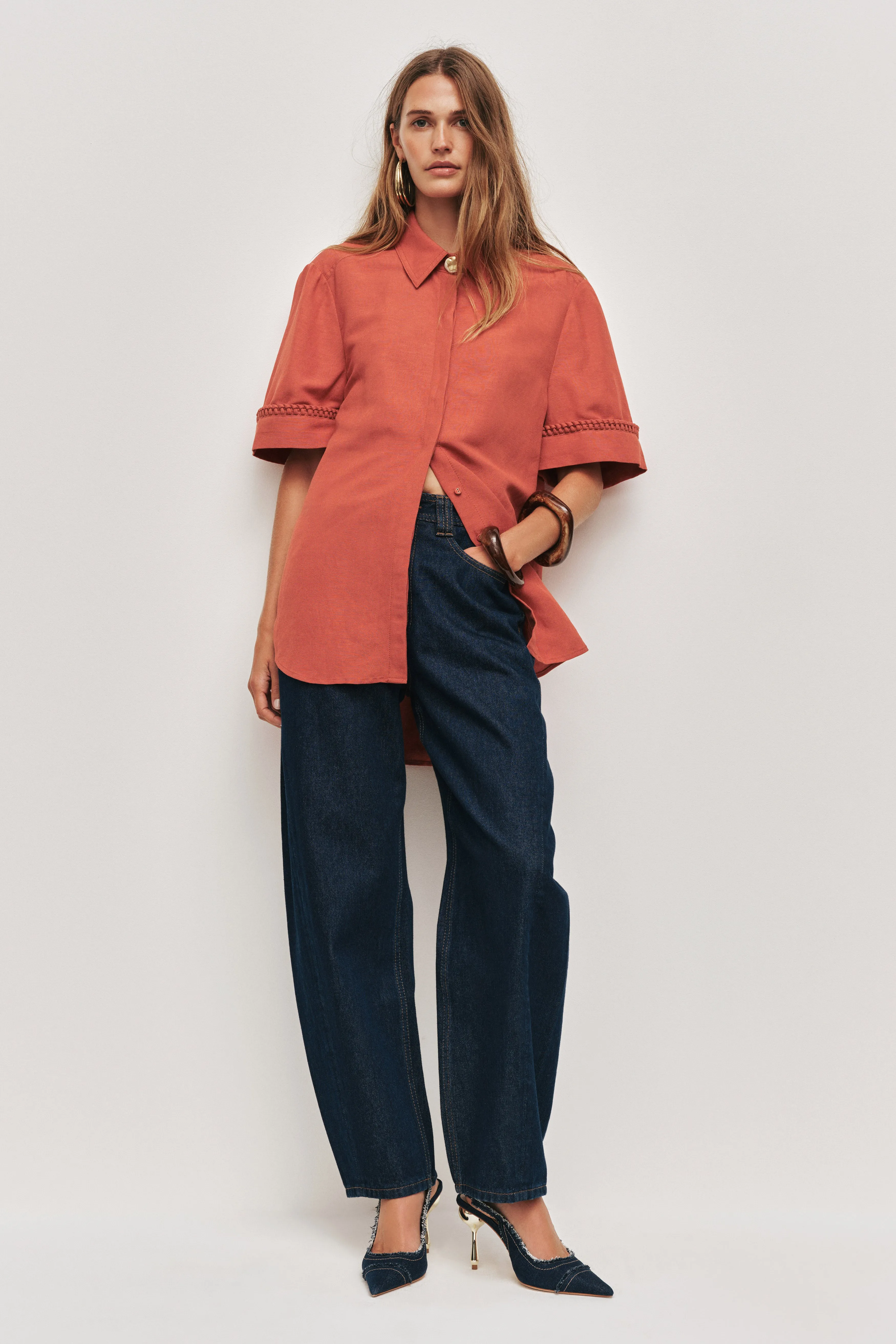 Tropez Shirt sold by Aje