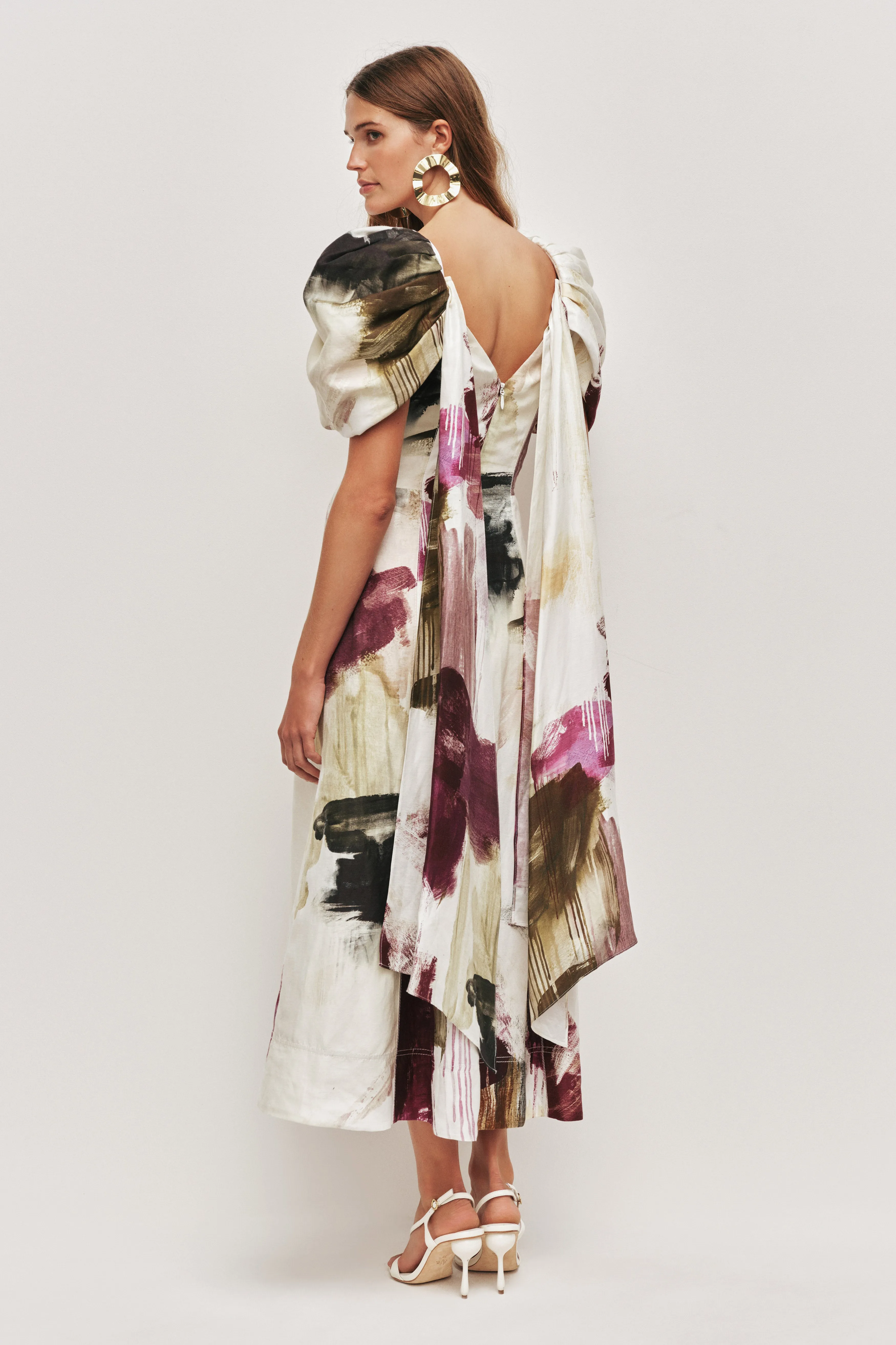 Bisou Midi Dress sold by Aje product image thumbnail 5