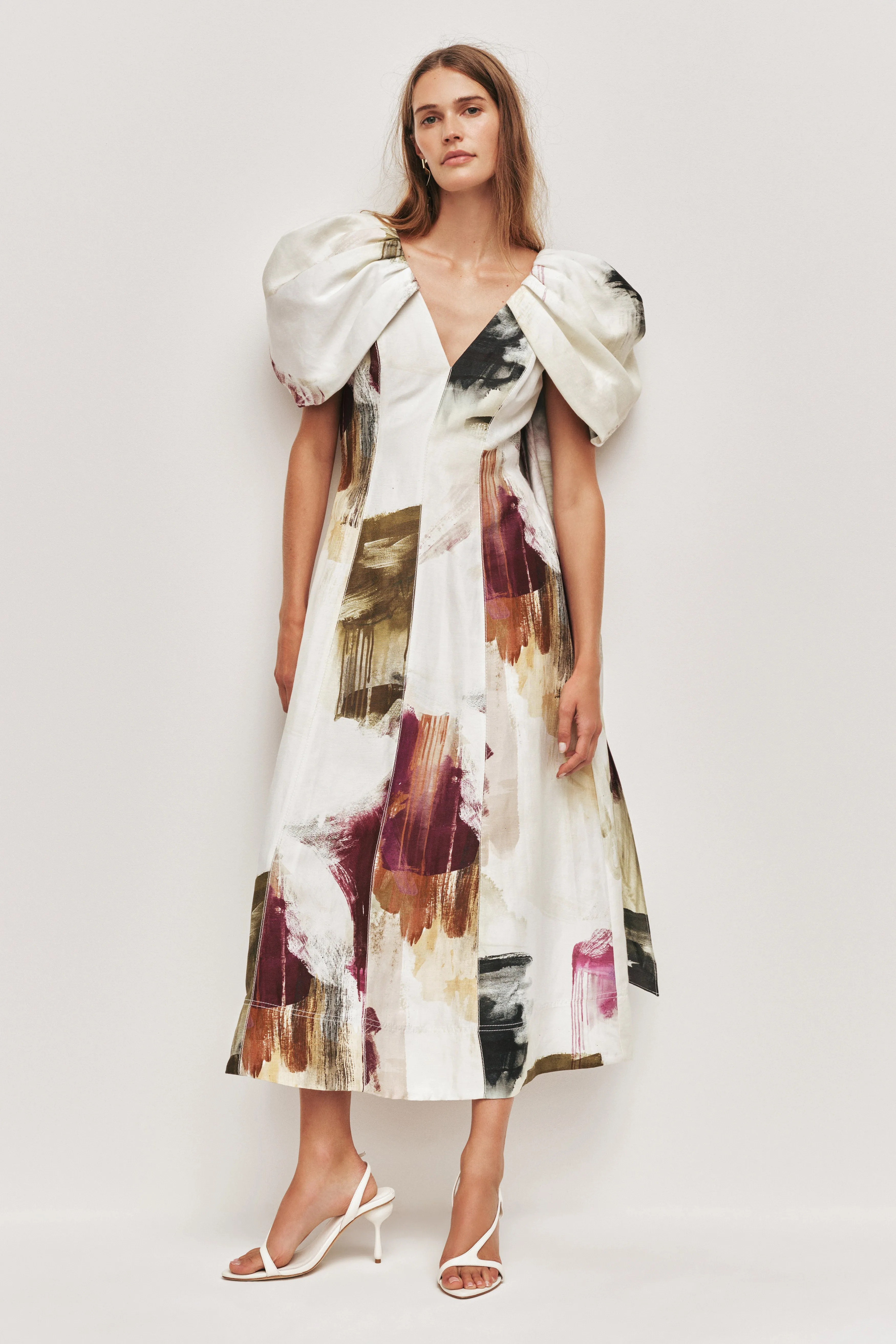 Bisou Midi Dress sold by Aje product image thumbnail 3