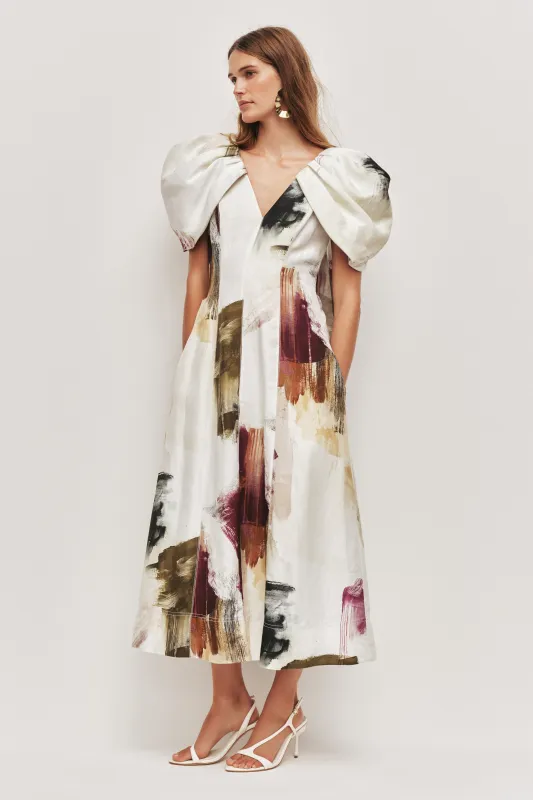 Bisou Midi Dress sold by Aje