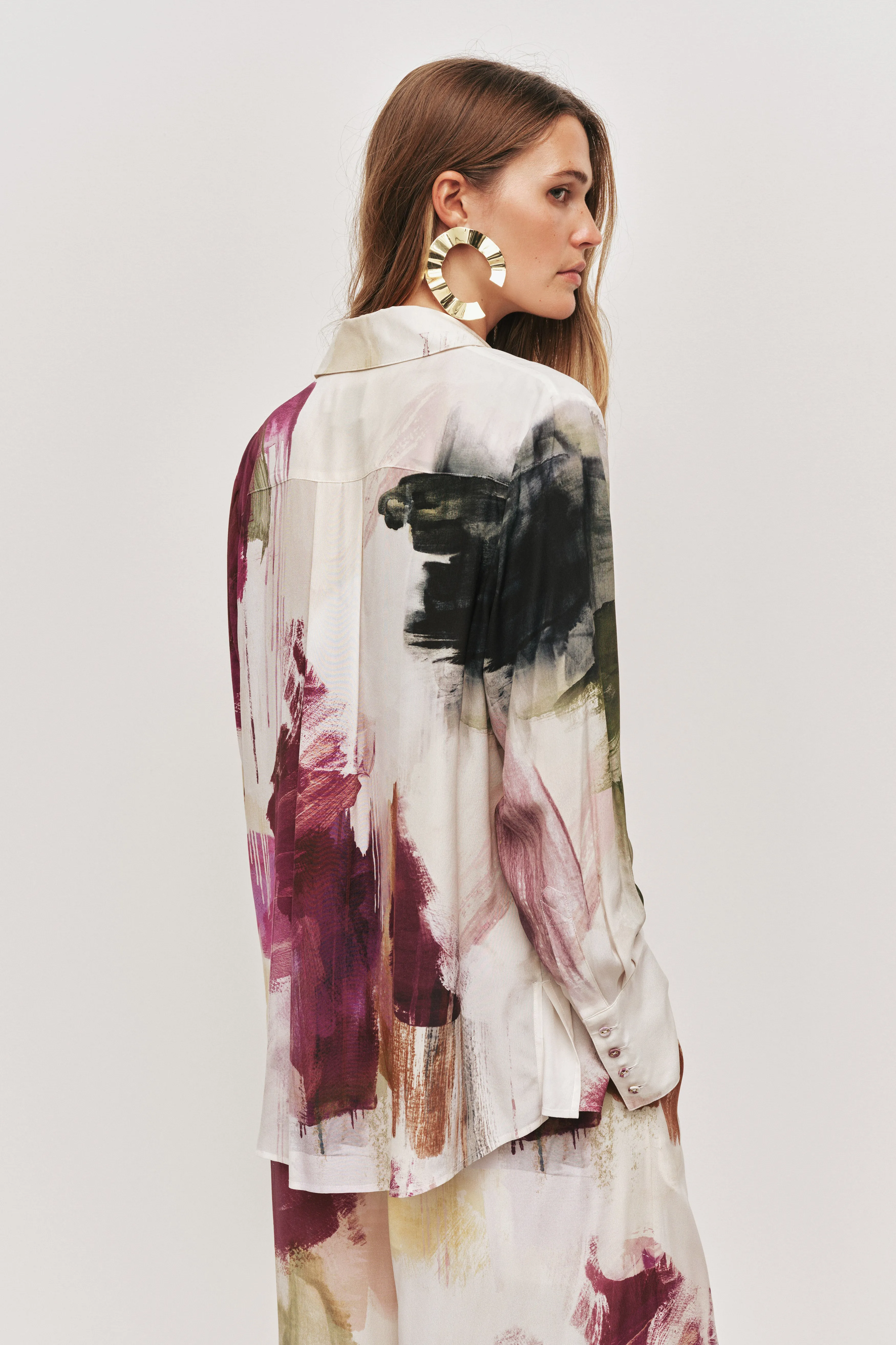 Atomic Silk Shirt sold by Aje product image thumbnail 4