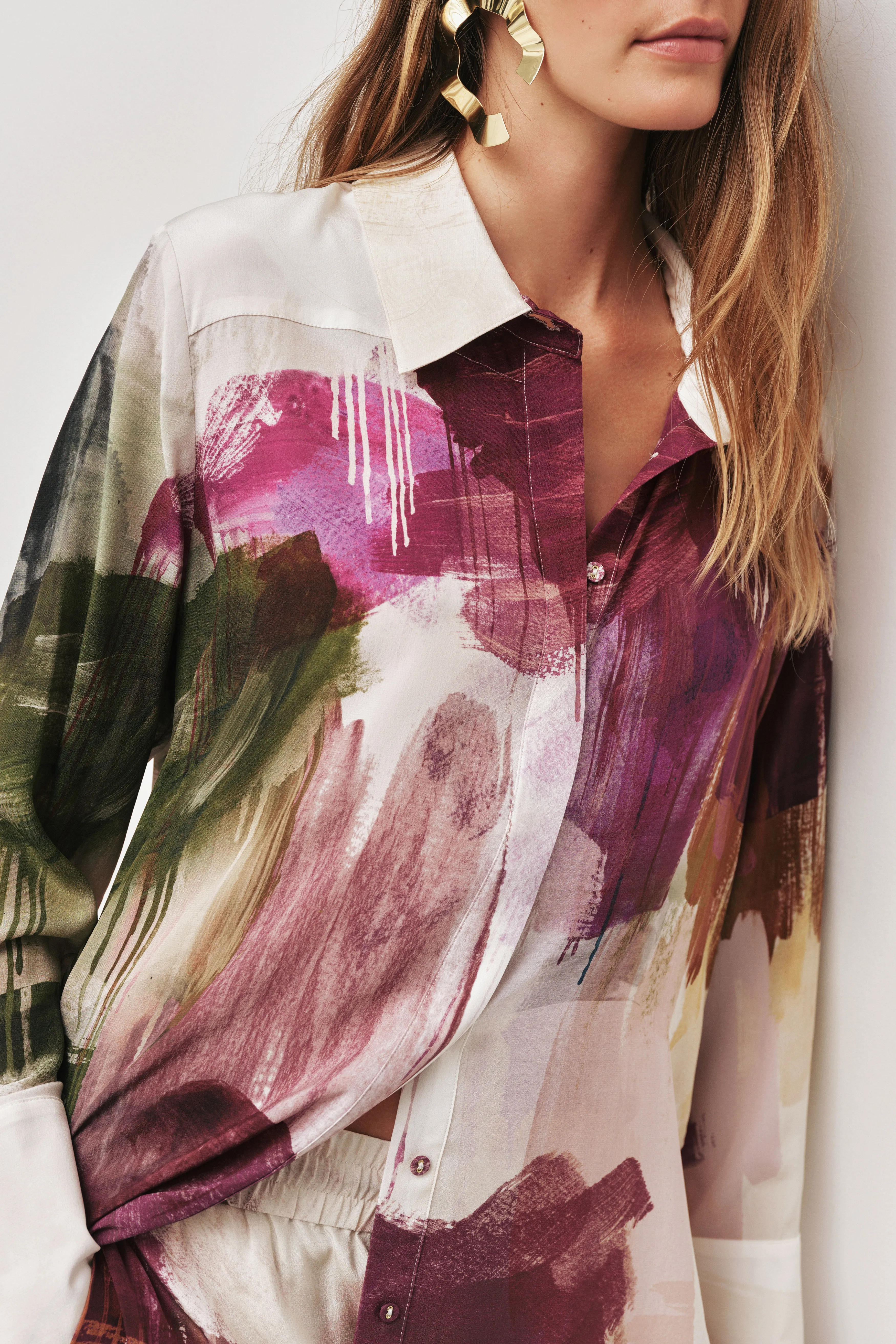 Atomic Silk Shirt sold by Aje product image thumbnail 3