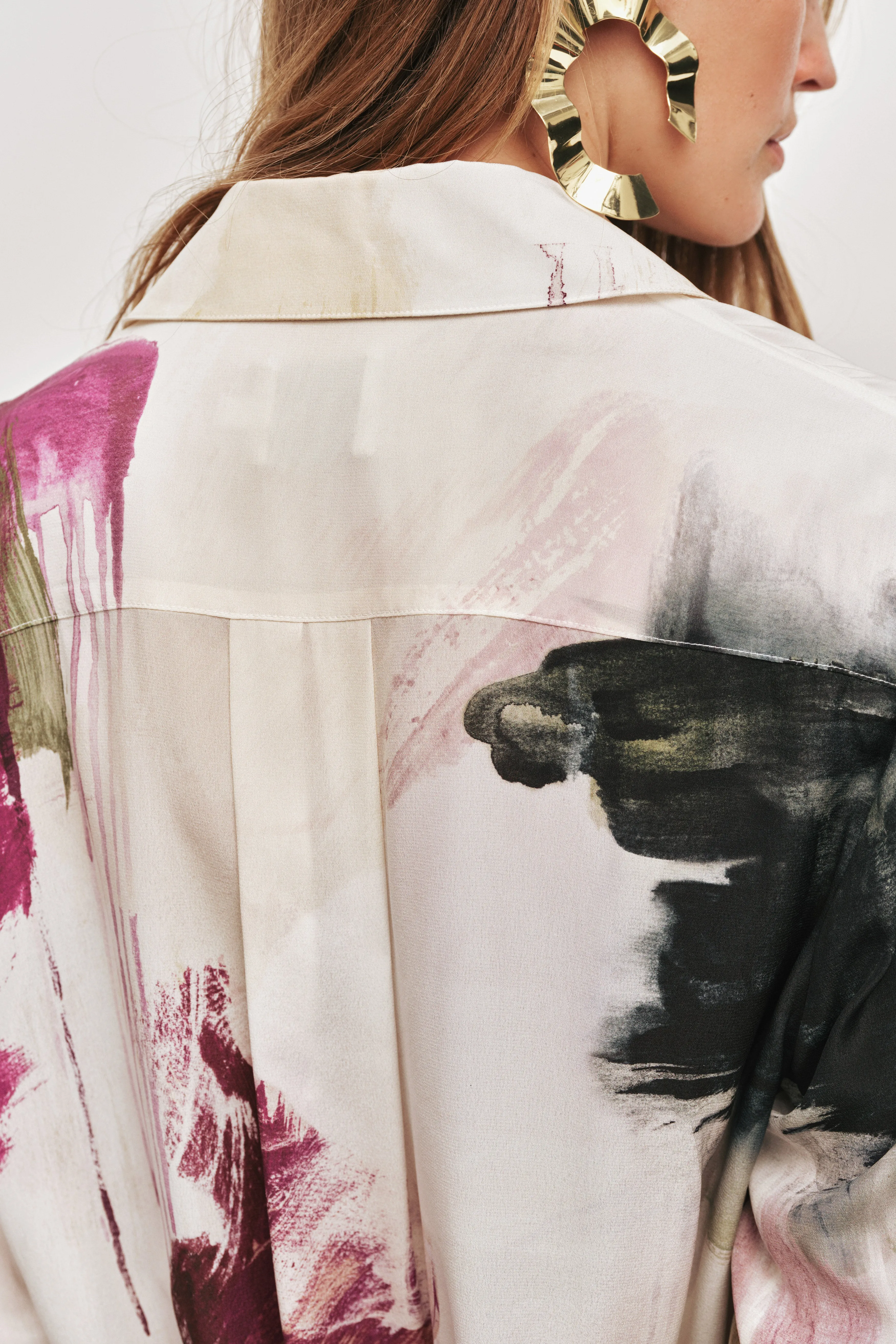 Atomic Silk Shirt sold by Aje product image thumbnail 5