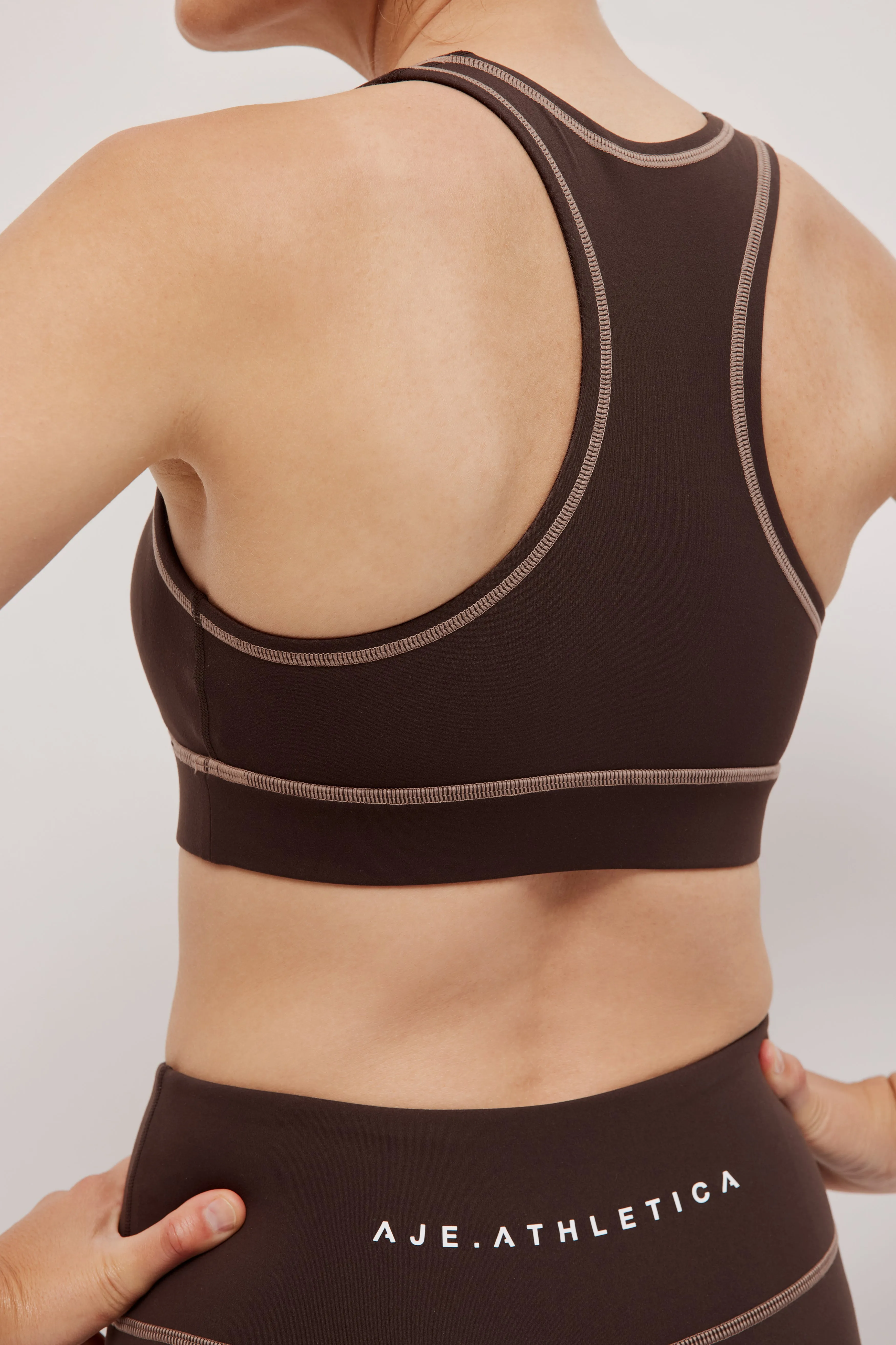 Contrast Sports Bra 330 sold by Aje product image thumbnail 4