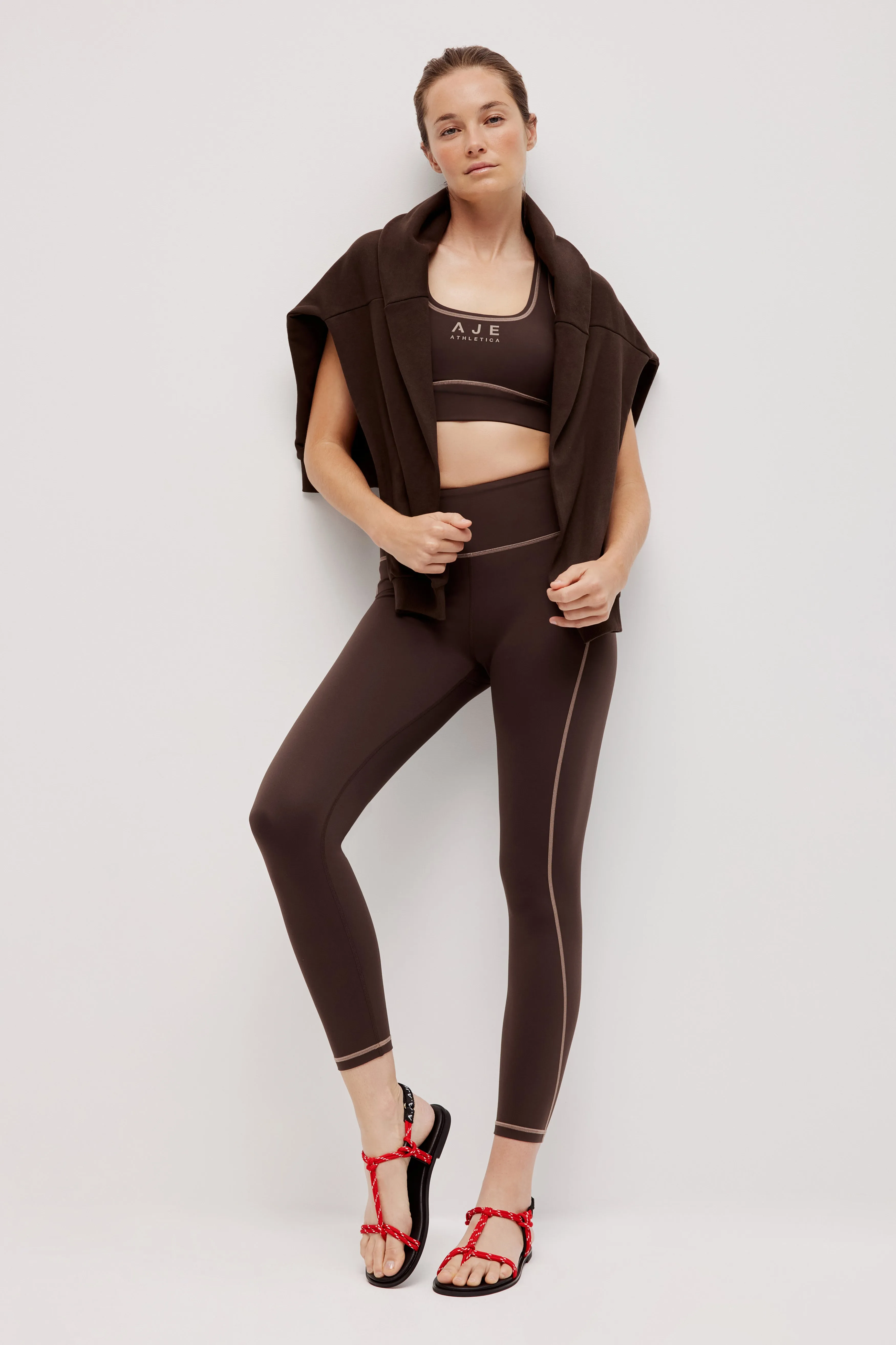 Contrast Sports Bra 330 sold by Aje