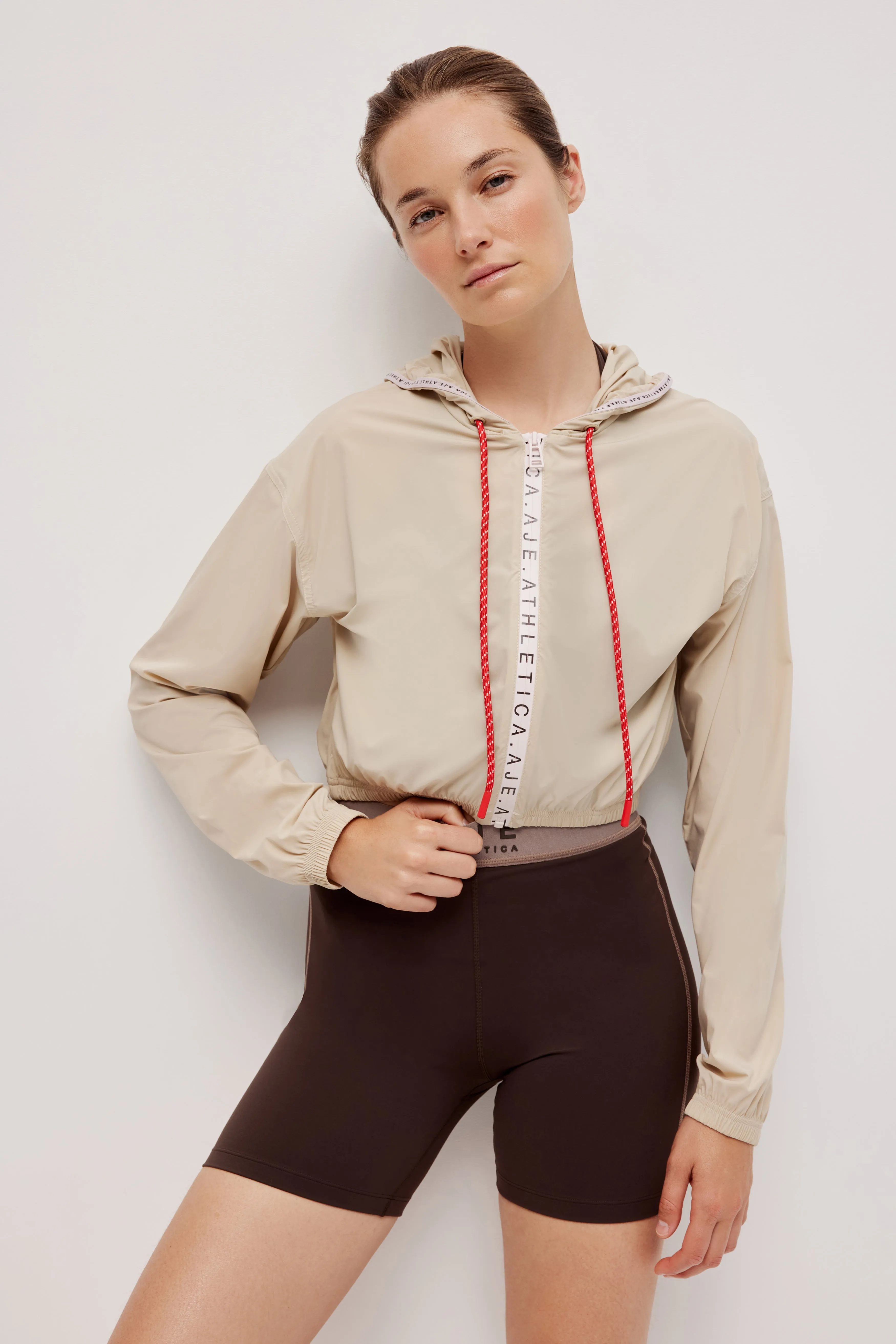 Crop Hood Spray Jacket 716 sold by Aje product image thumbnail 3