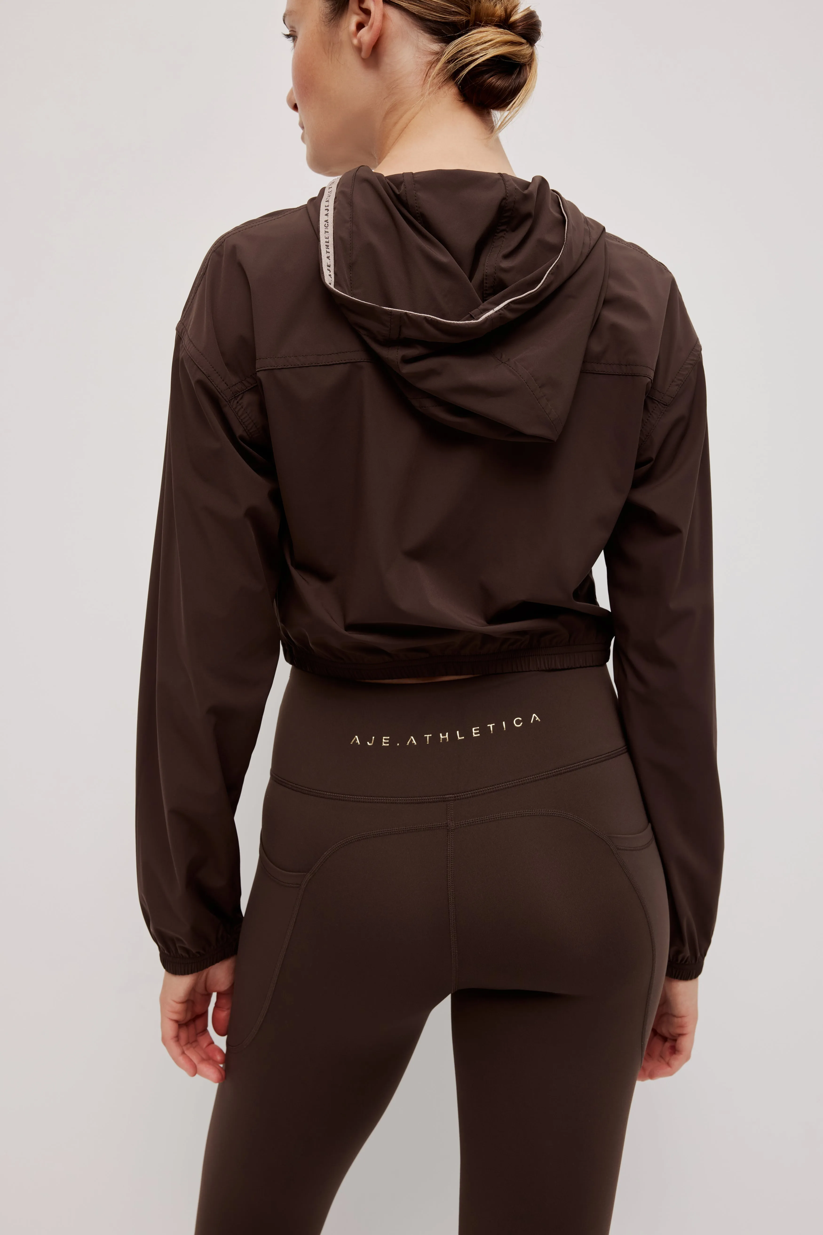 Crop Hood Spray Jacket 716 sold by Aje product image thumbnail 5