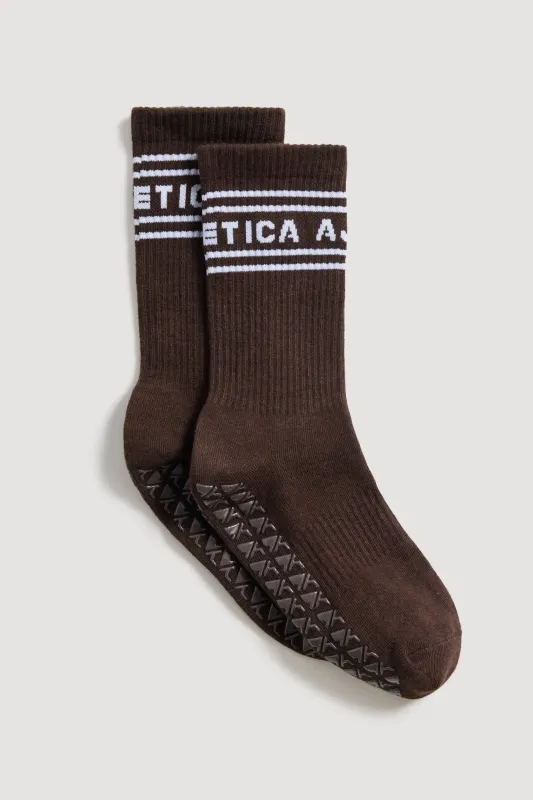 Classic Logo Pilates Sock 032 sold by Aje