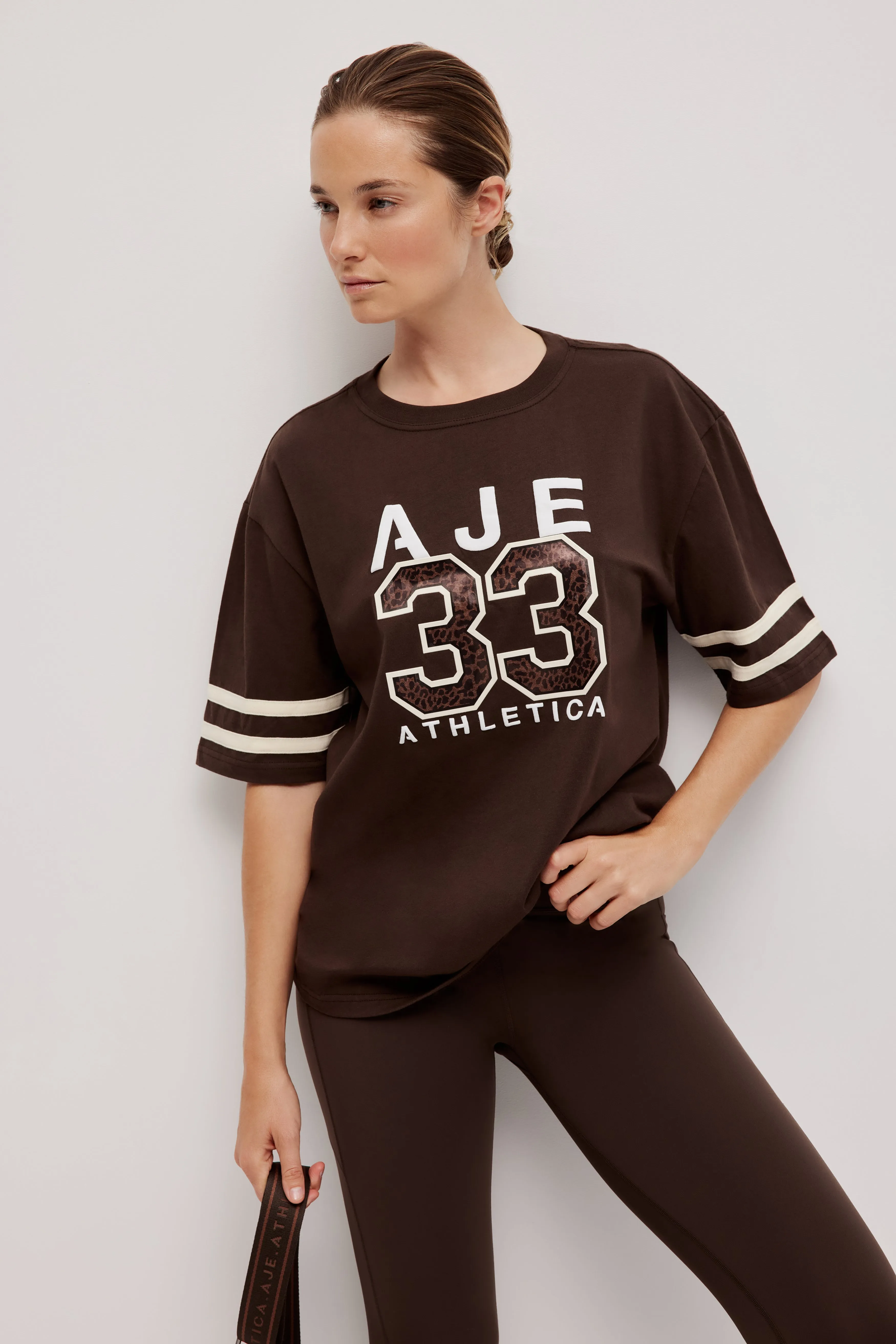Wild Varsity Tee 102 sold by Aje product image thumbnail 3