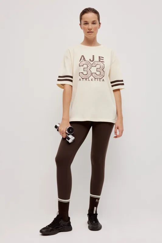 Wild Varsity Tee 102 sold by Aje