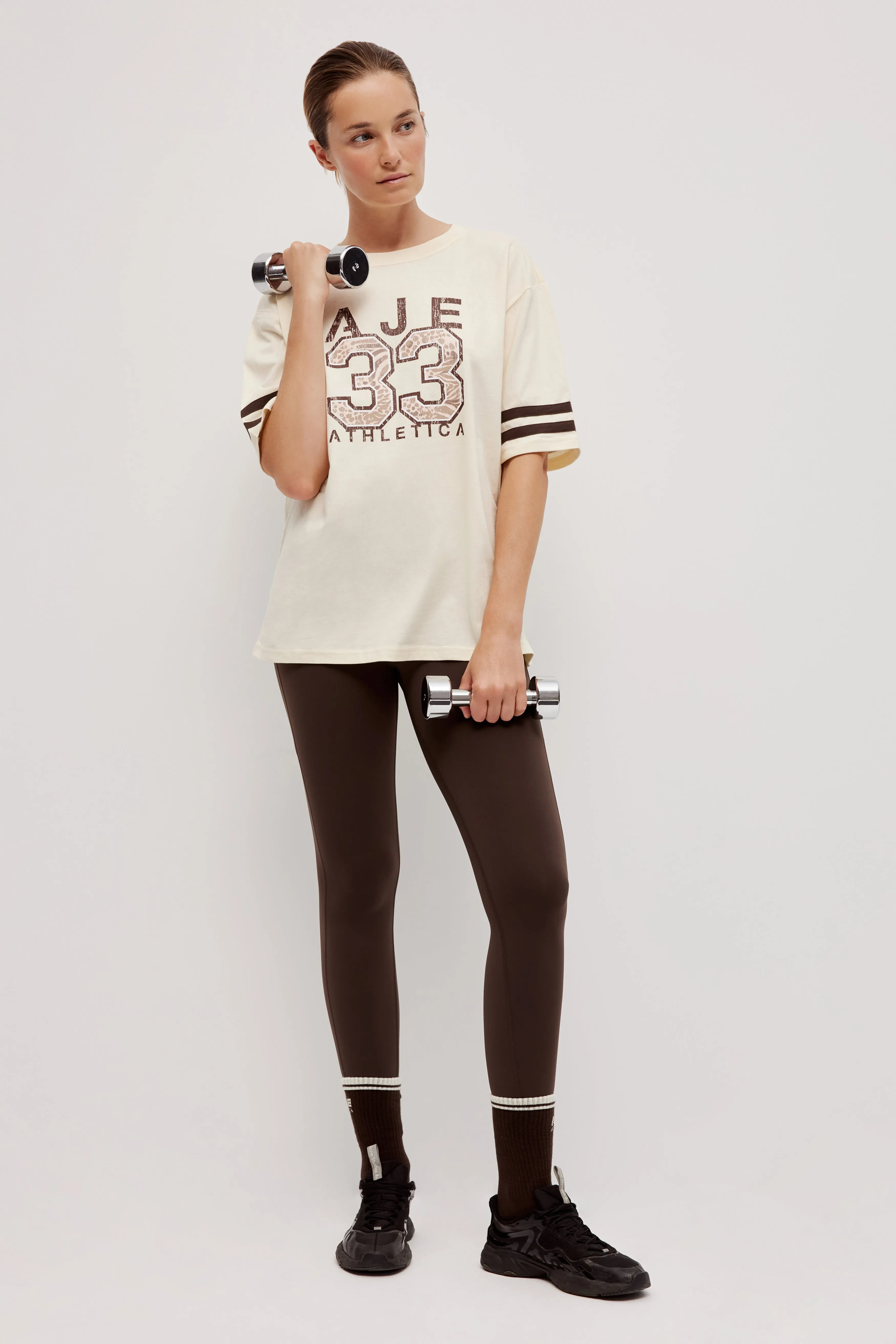 Wild Varsity Tee 102 sold by Aje product image thumbnail 5