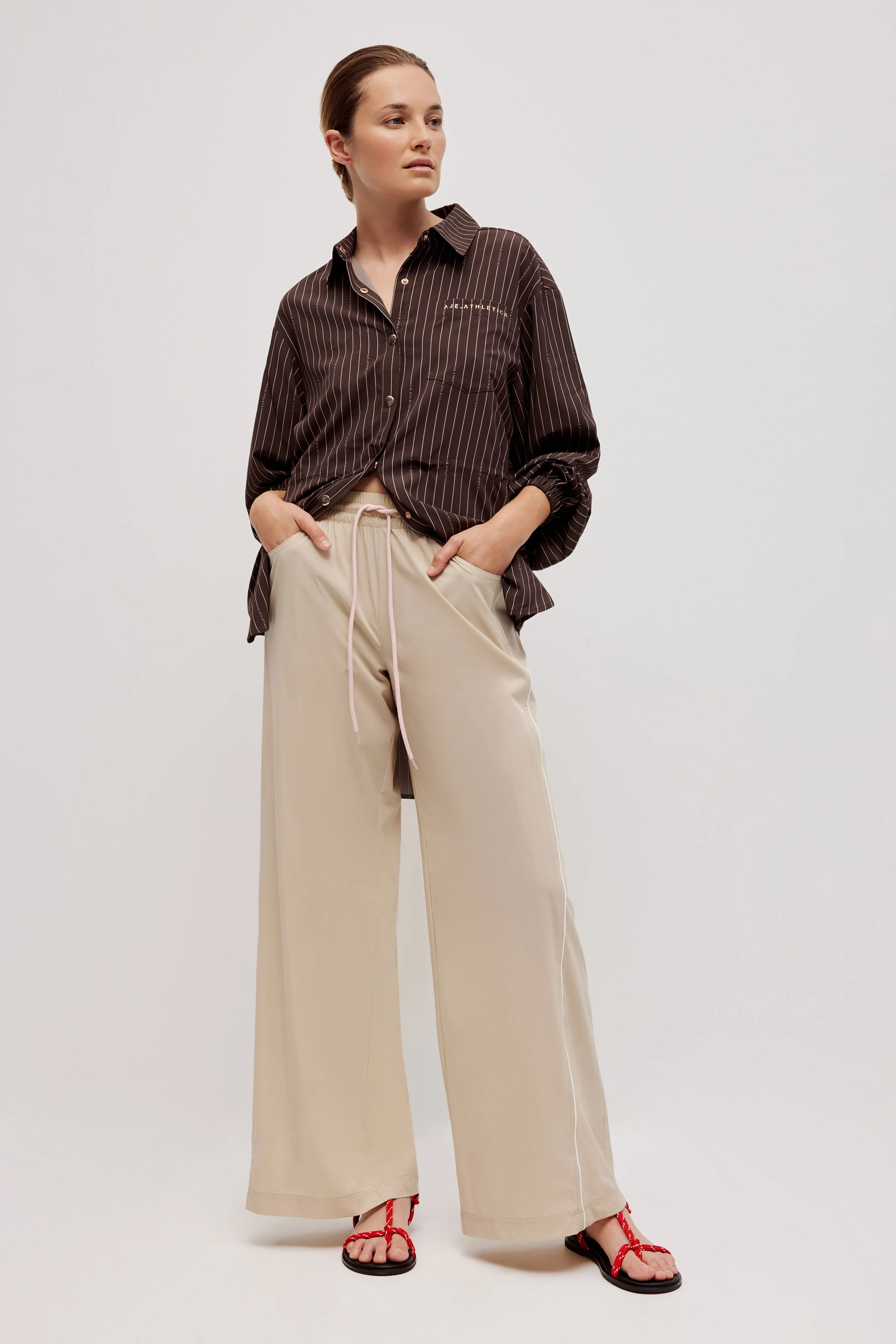 Oversized Storm Flap Shirt 445 sold by Aje product image thumbnail 3