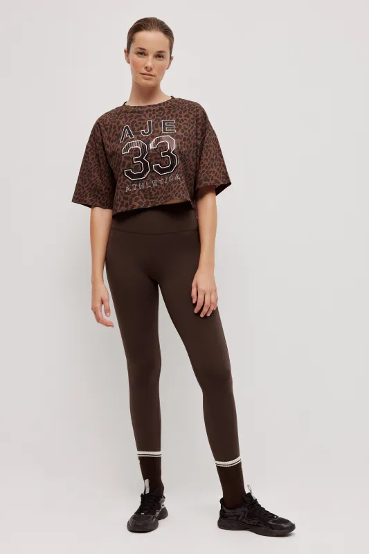 Crop Wild Varsity Tee 102 sold by Aje