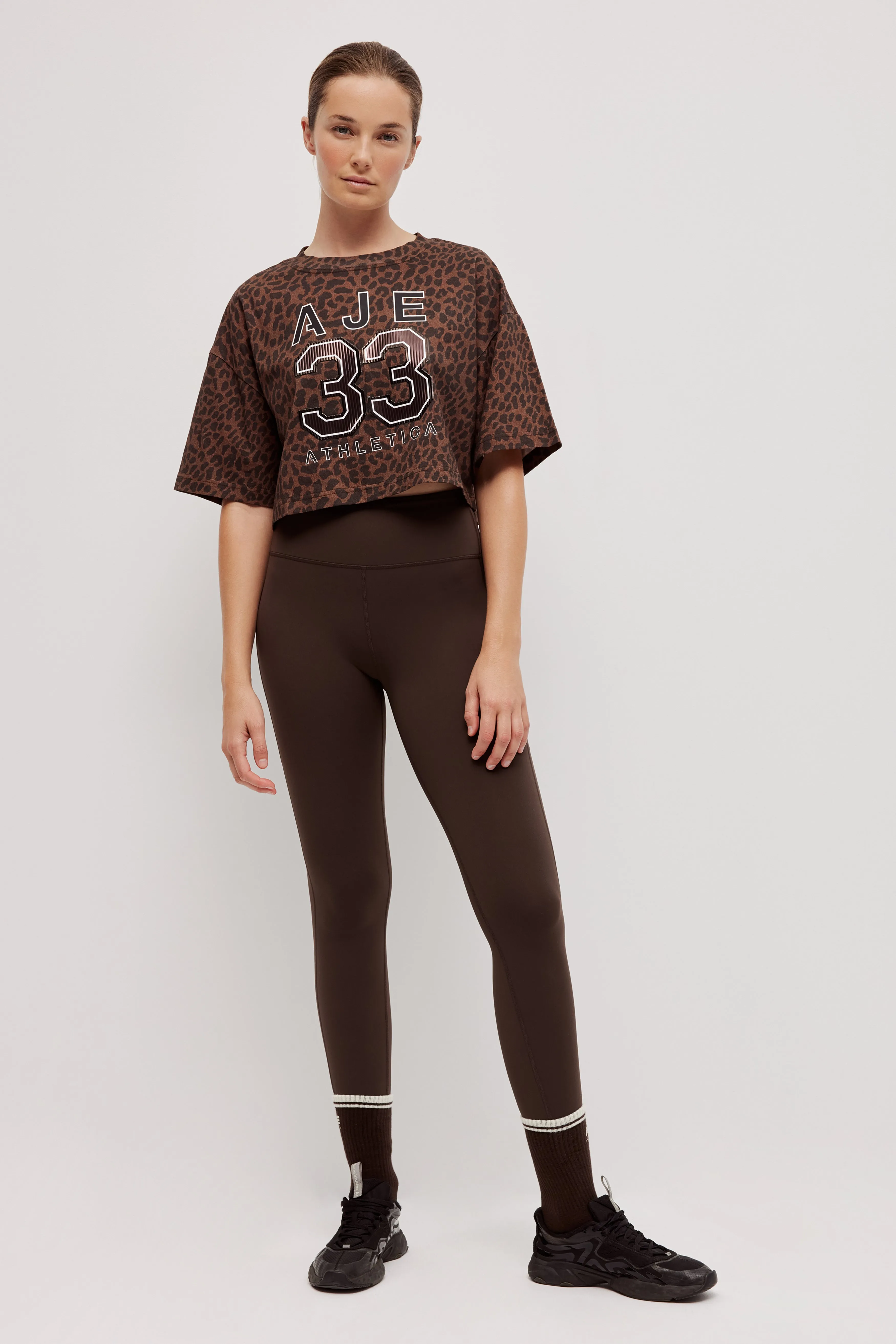 Crop Wild Varsity Tee 102 sold by Aje