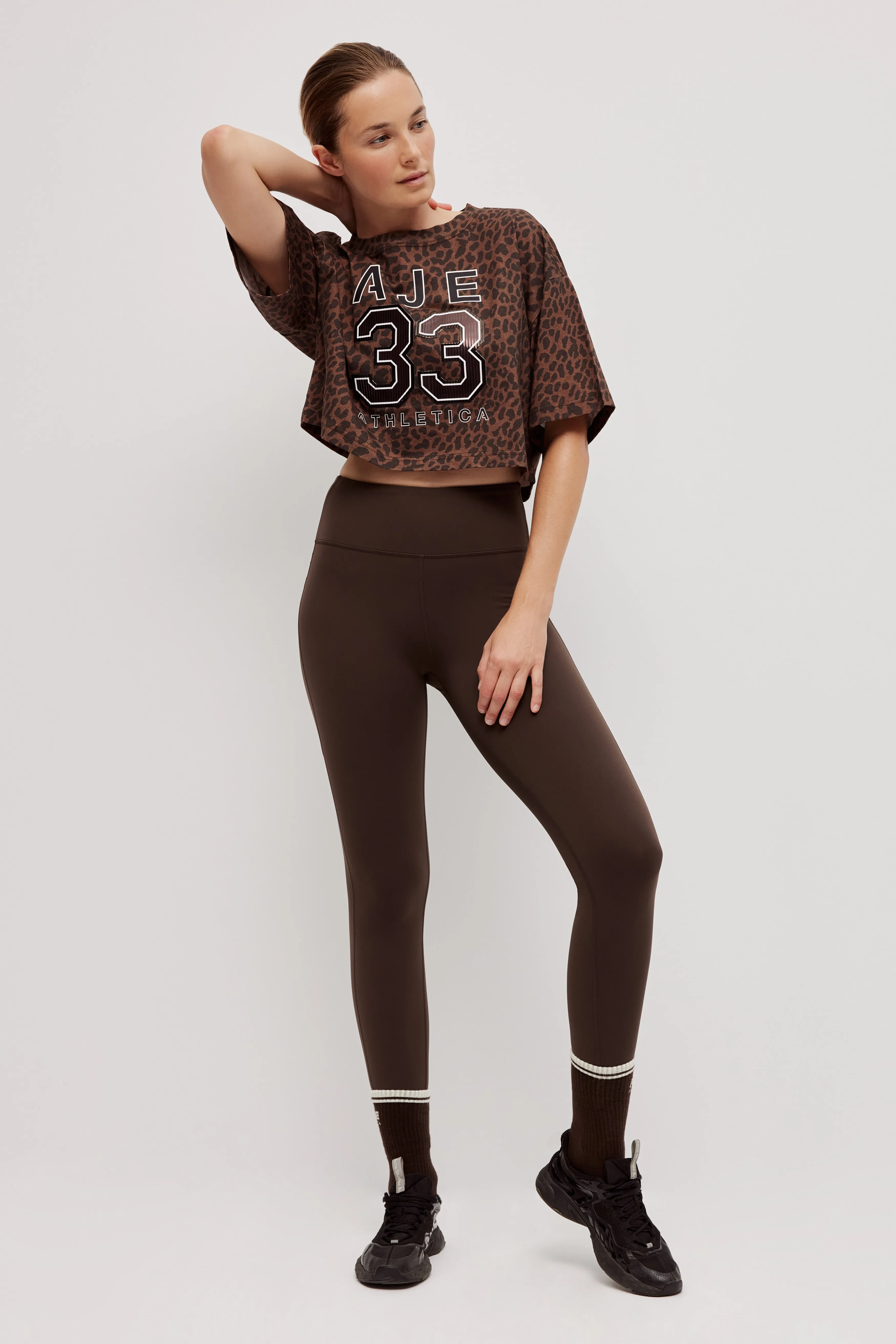Crop Wild Varsity Tee 102 sold by Aje product image thumbnail 3
