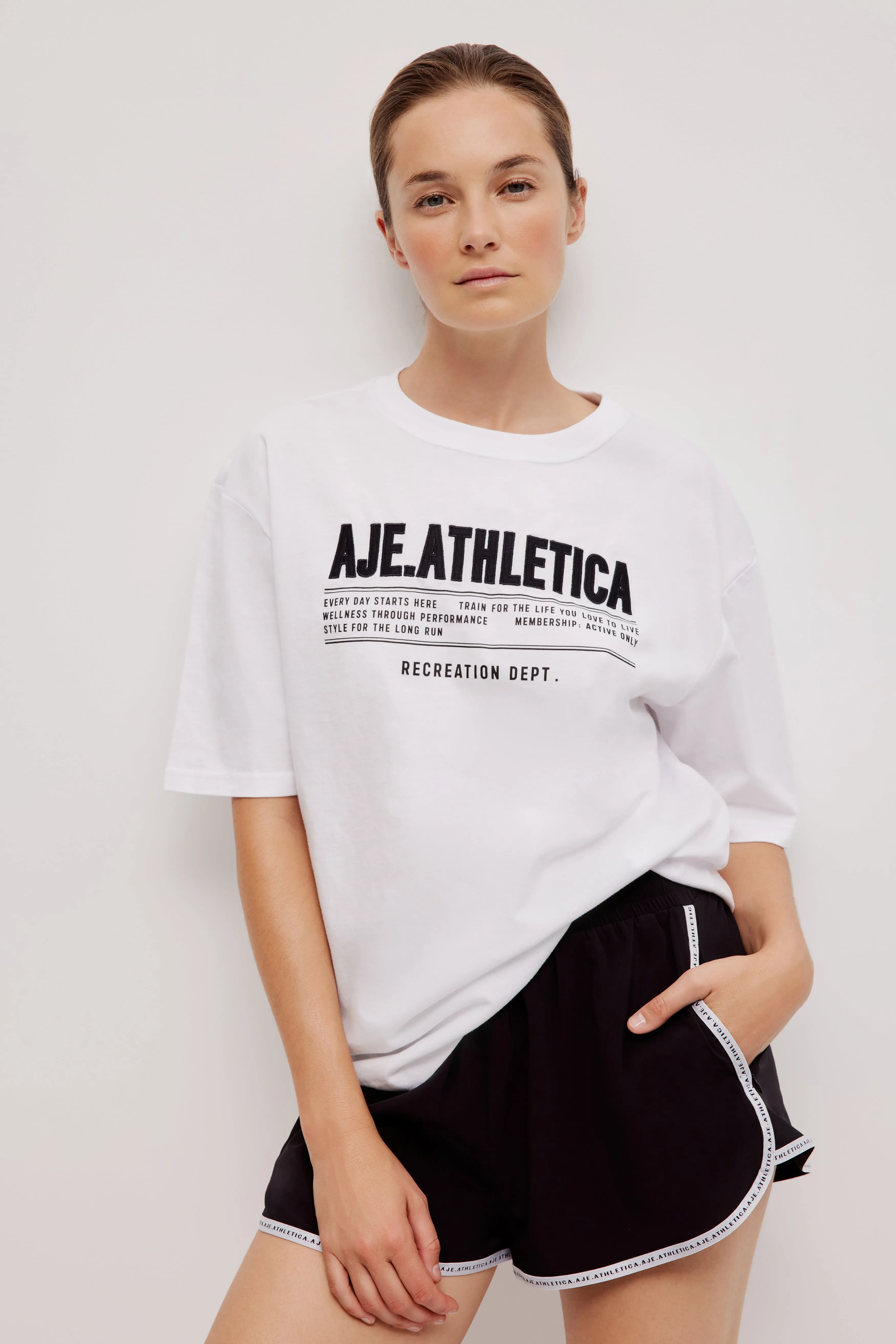 Motivation Tee 102 sold by Aje product image thumbnail 3