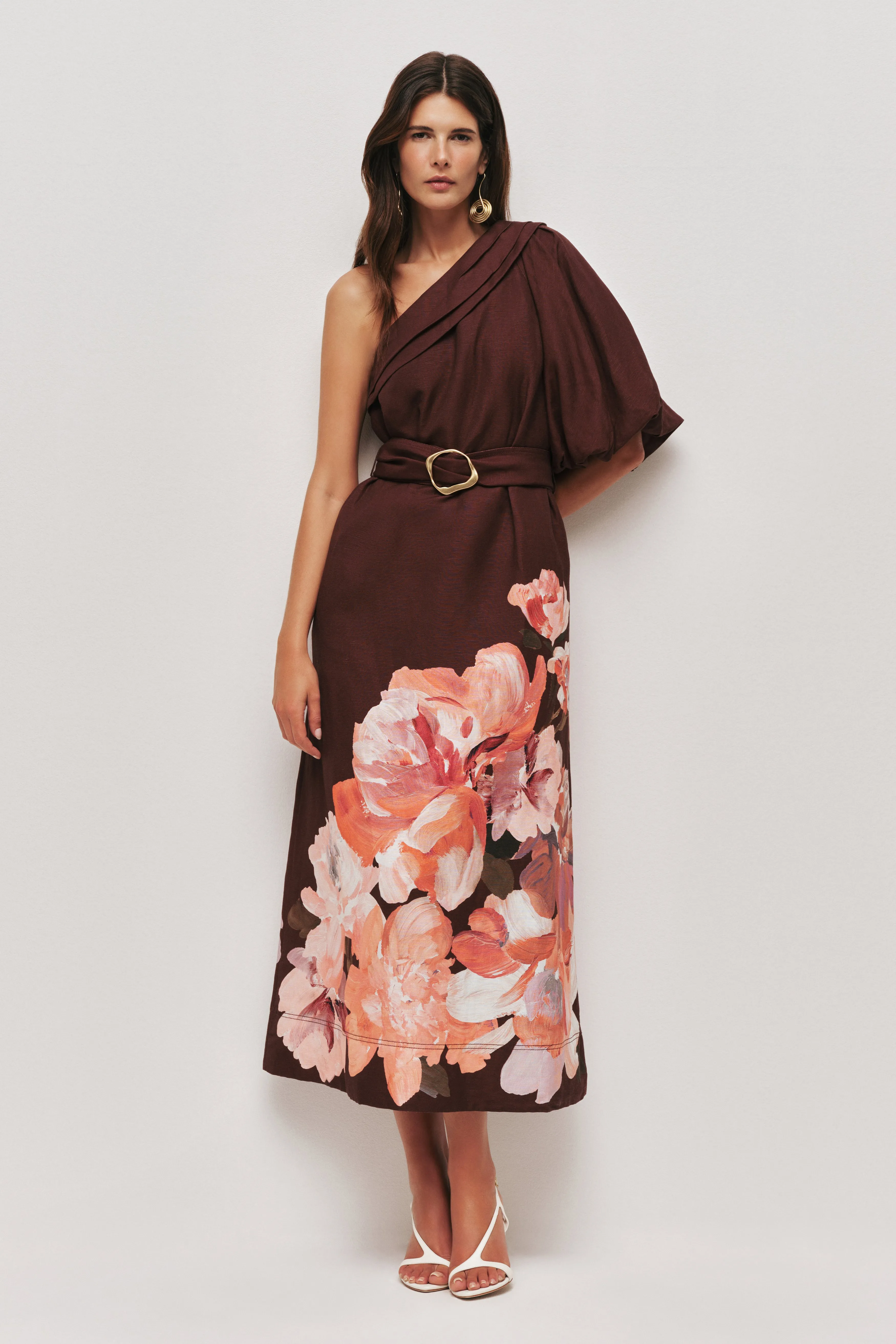 Midnight Midi Dress sold by Aje