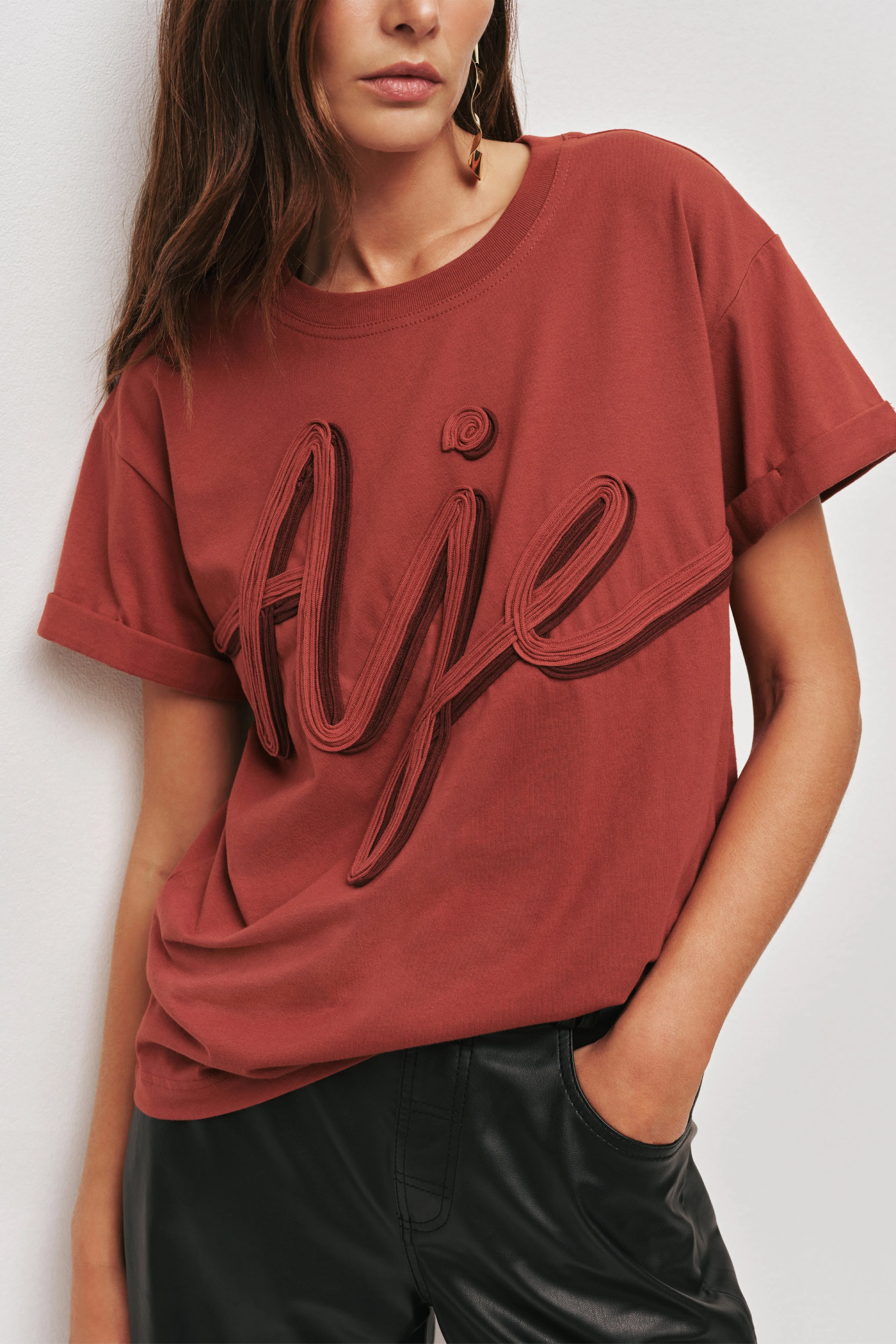 Laine Logo Tee sold by Aje product image thumbnail 3