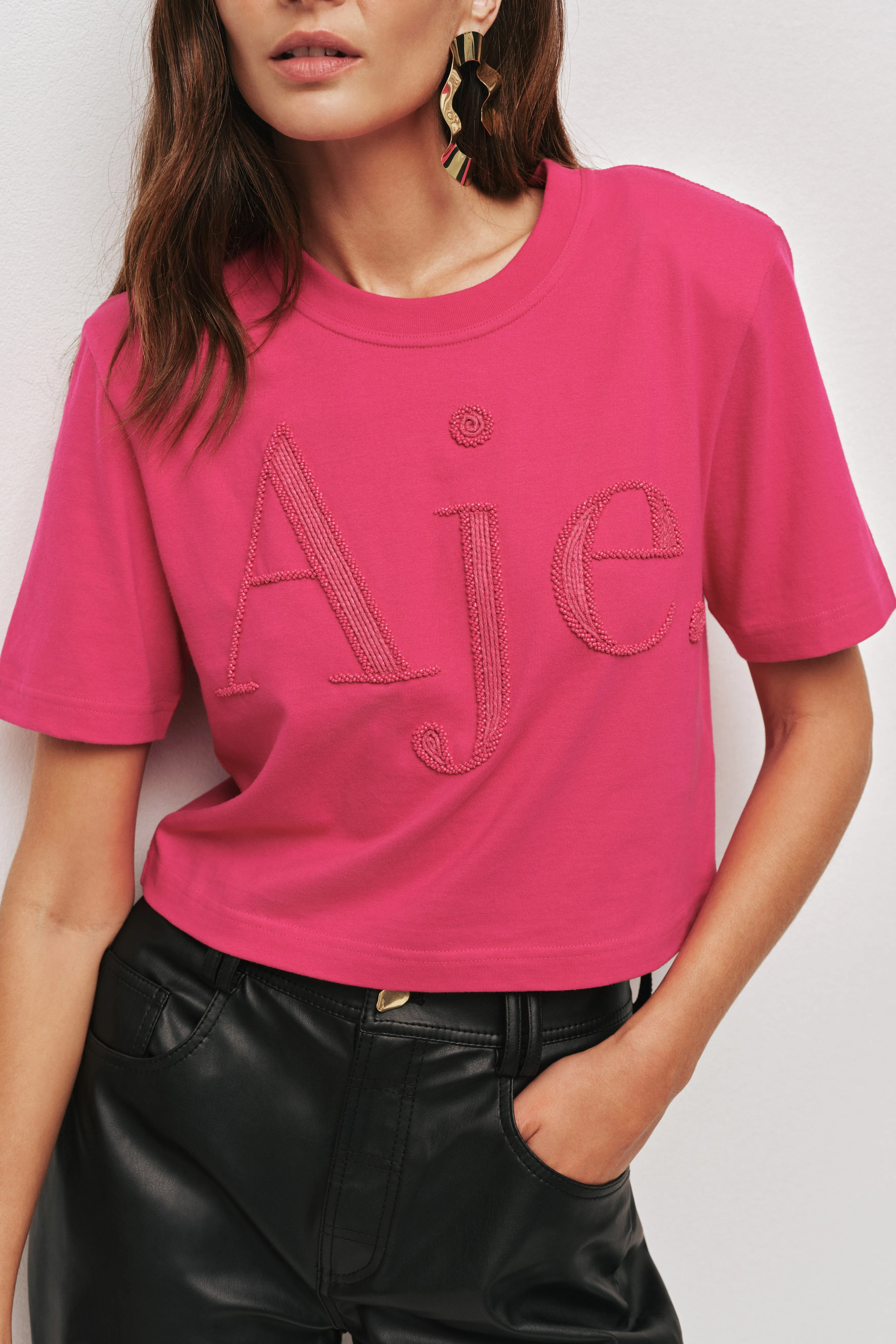 Ina Cropped Tee sold by Aje product image thumbnail 5