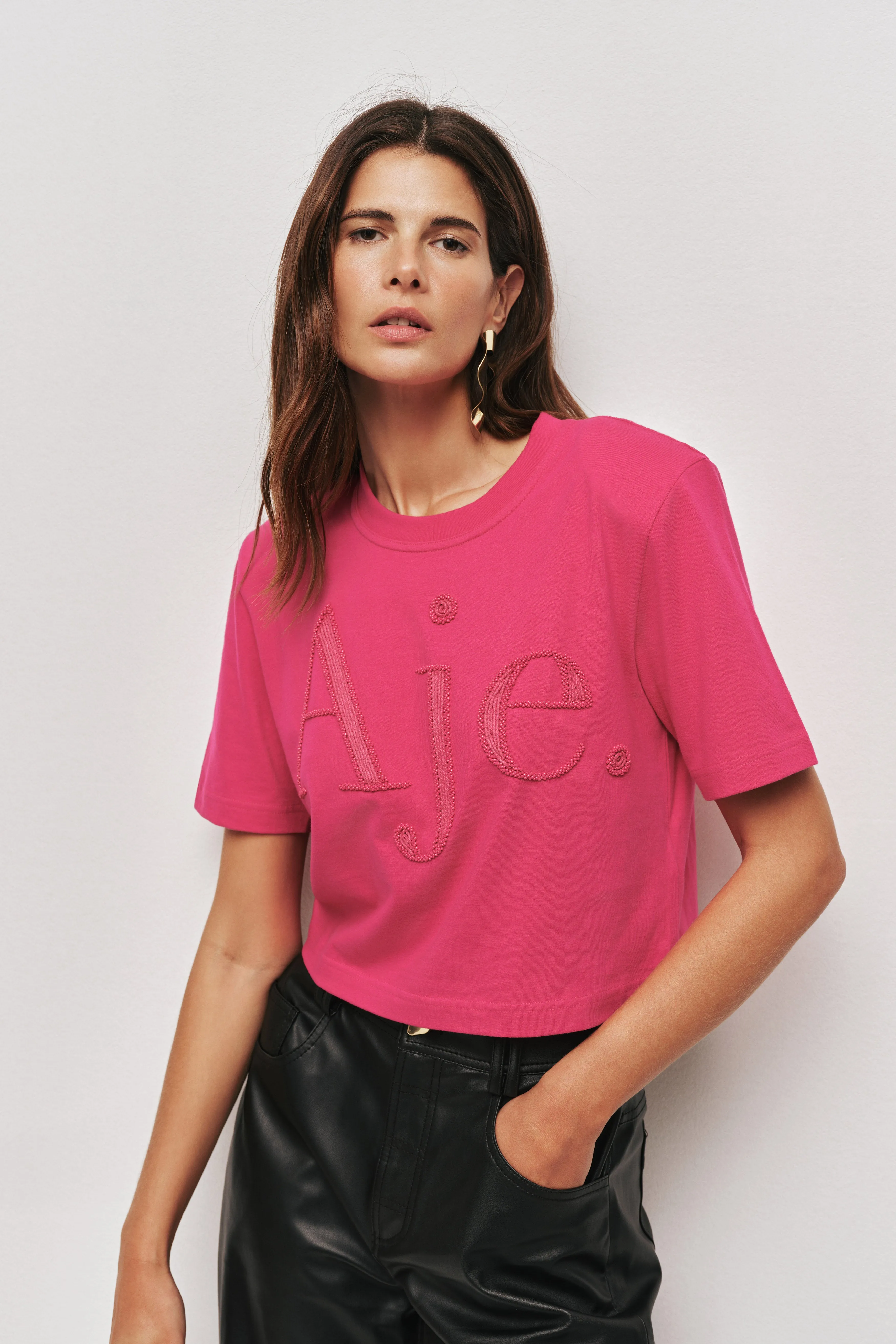 Ina Cropped Tee sold by Aje product image thumbnail 4