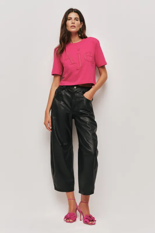 Ina Cropped Tee sold by Aje