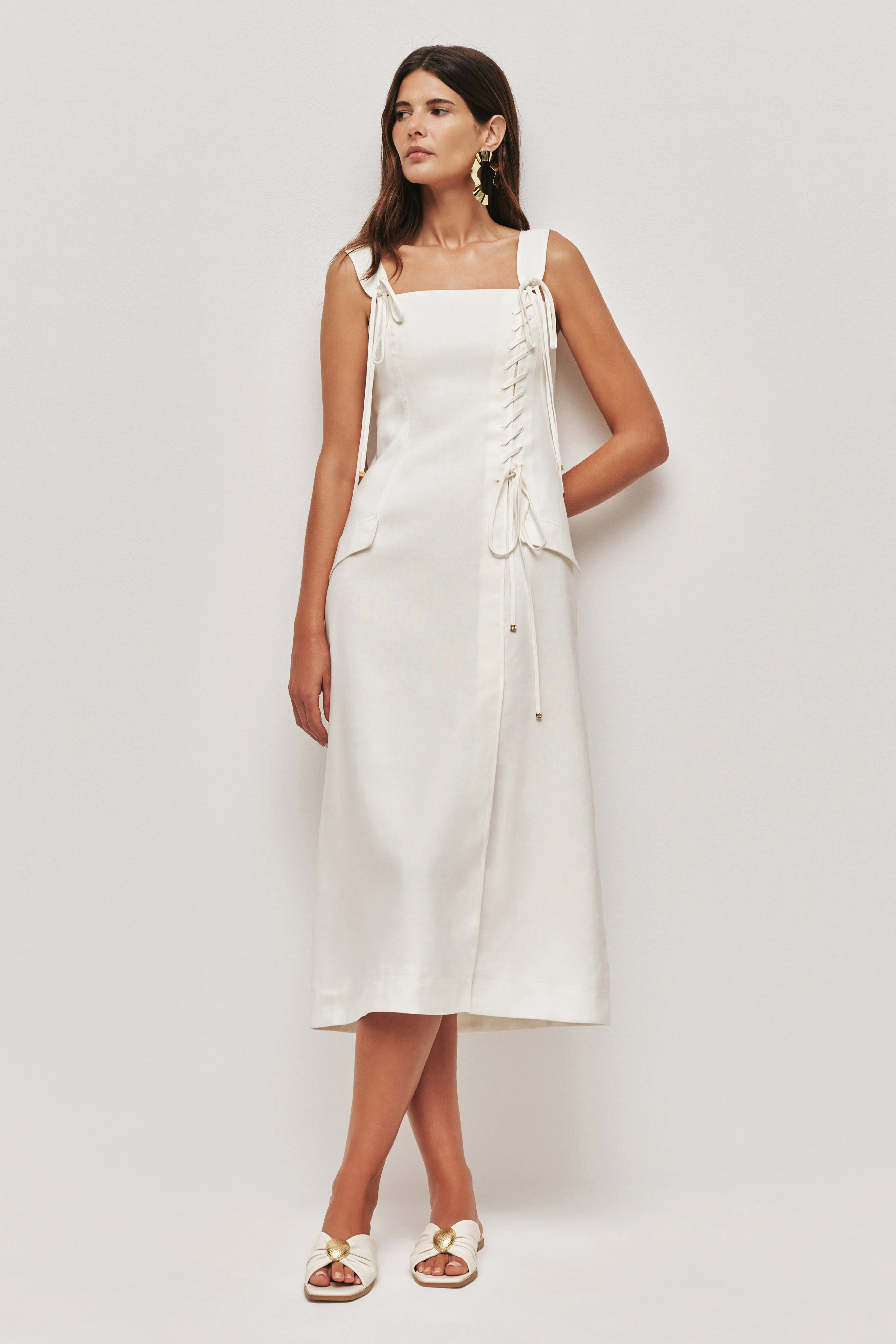 Solene Midi Dress sold by Aje product image thumbnail 3