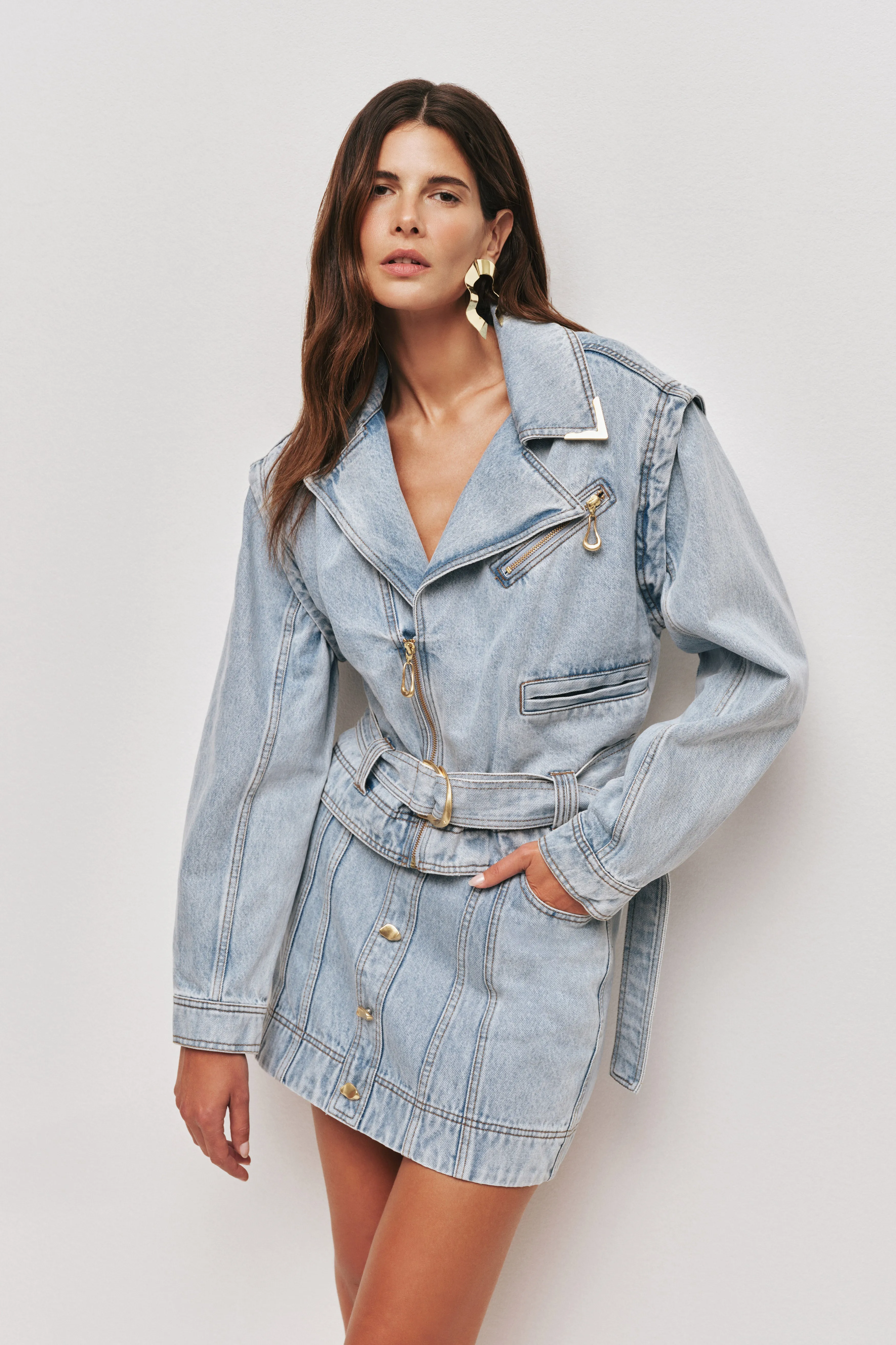 Amie Denim Mini Skirt sold by Aje product image thumbnail 4