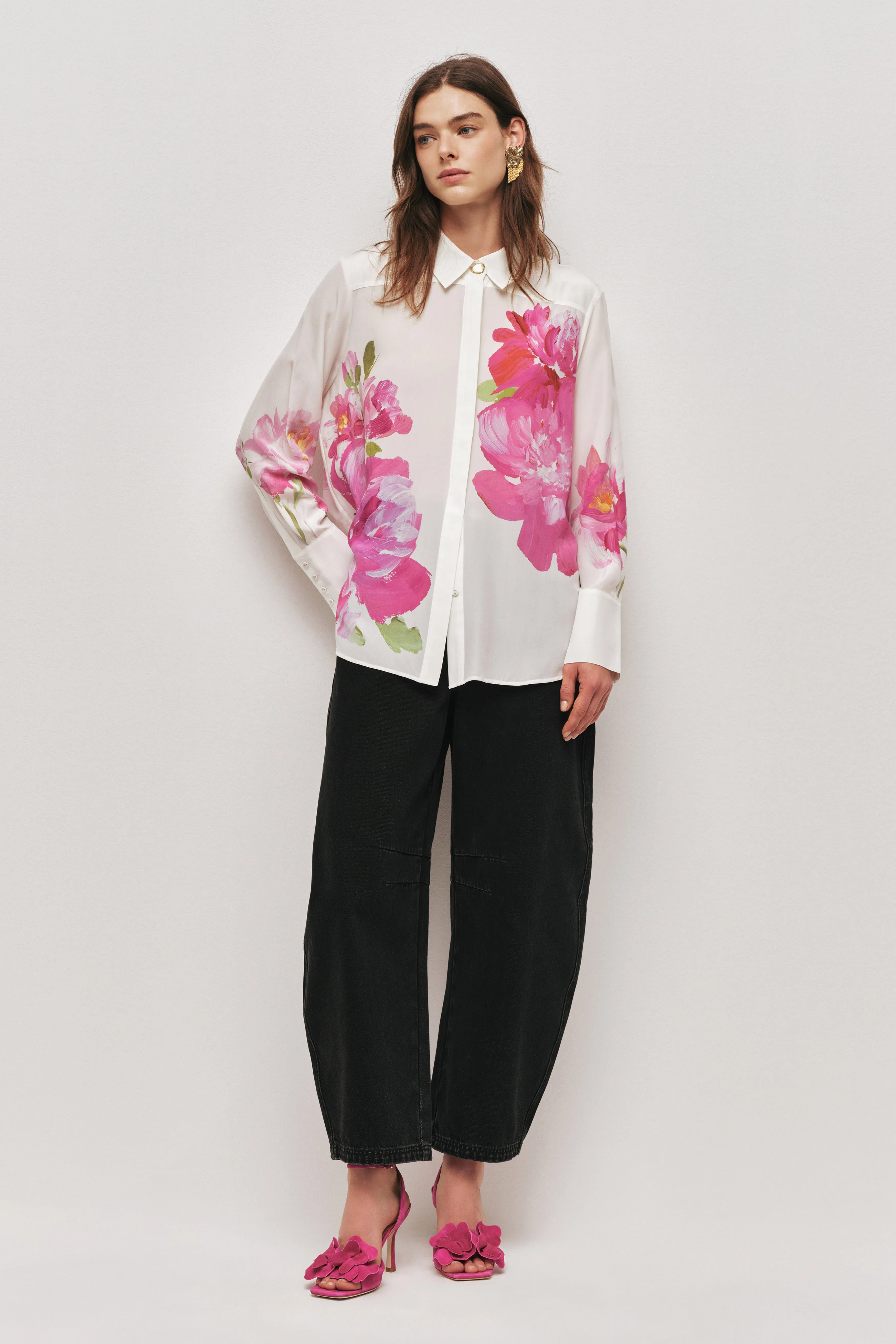 Atomic Silk Shirt sold by Aje product image thumbnail 3