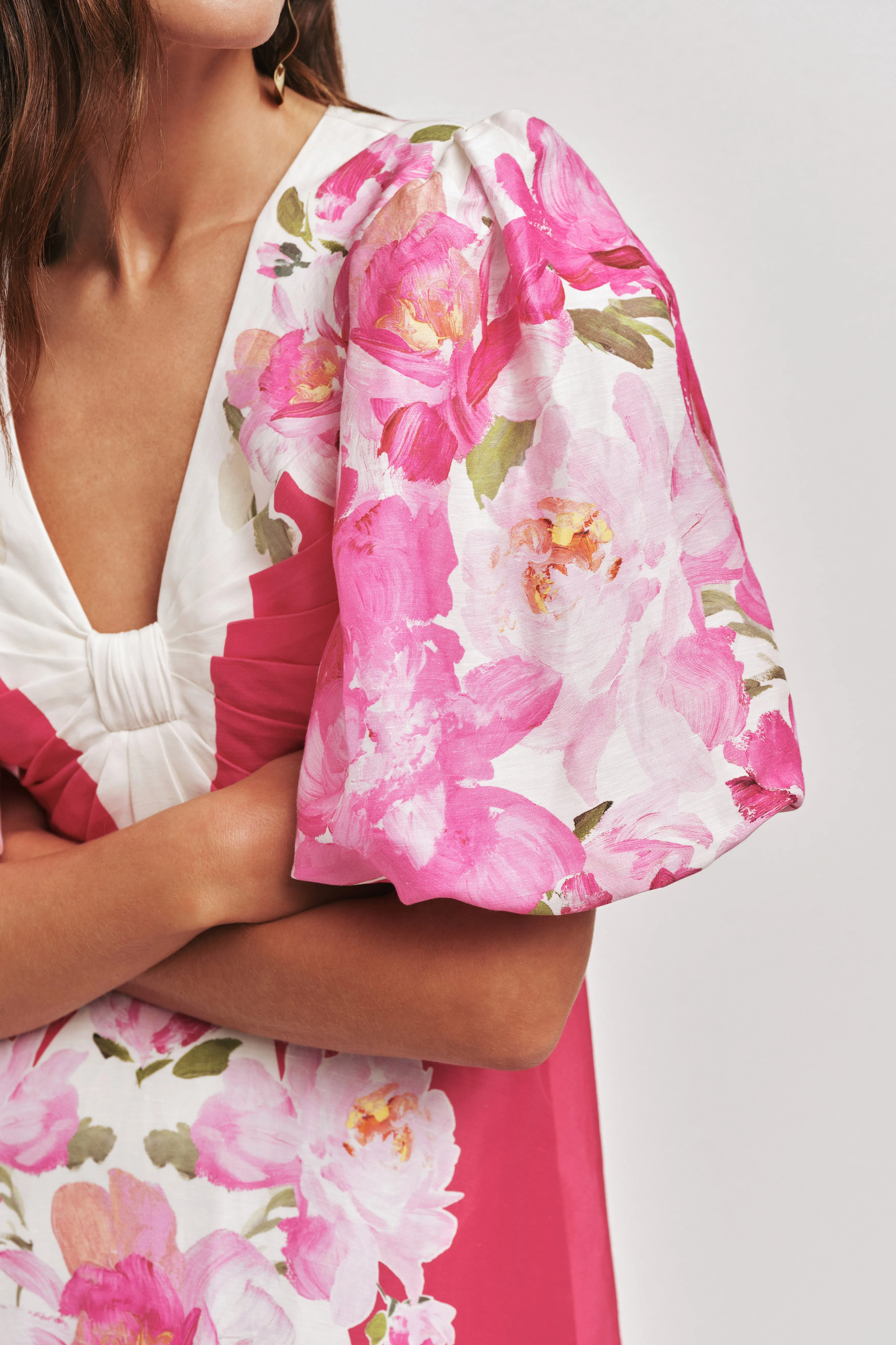 Overflow Knotted Midi Dress sold by Aje product image thumbnail 5