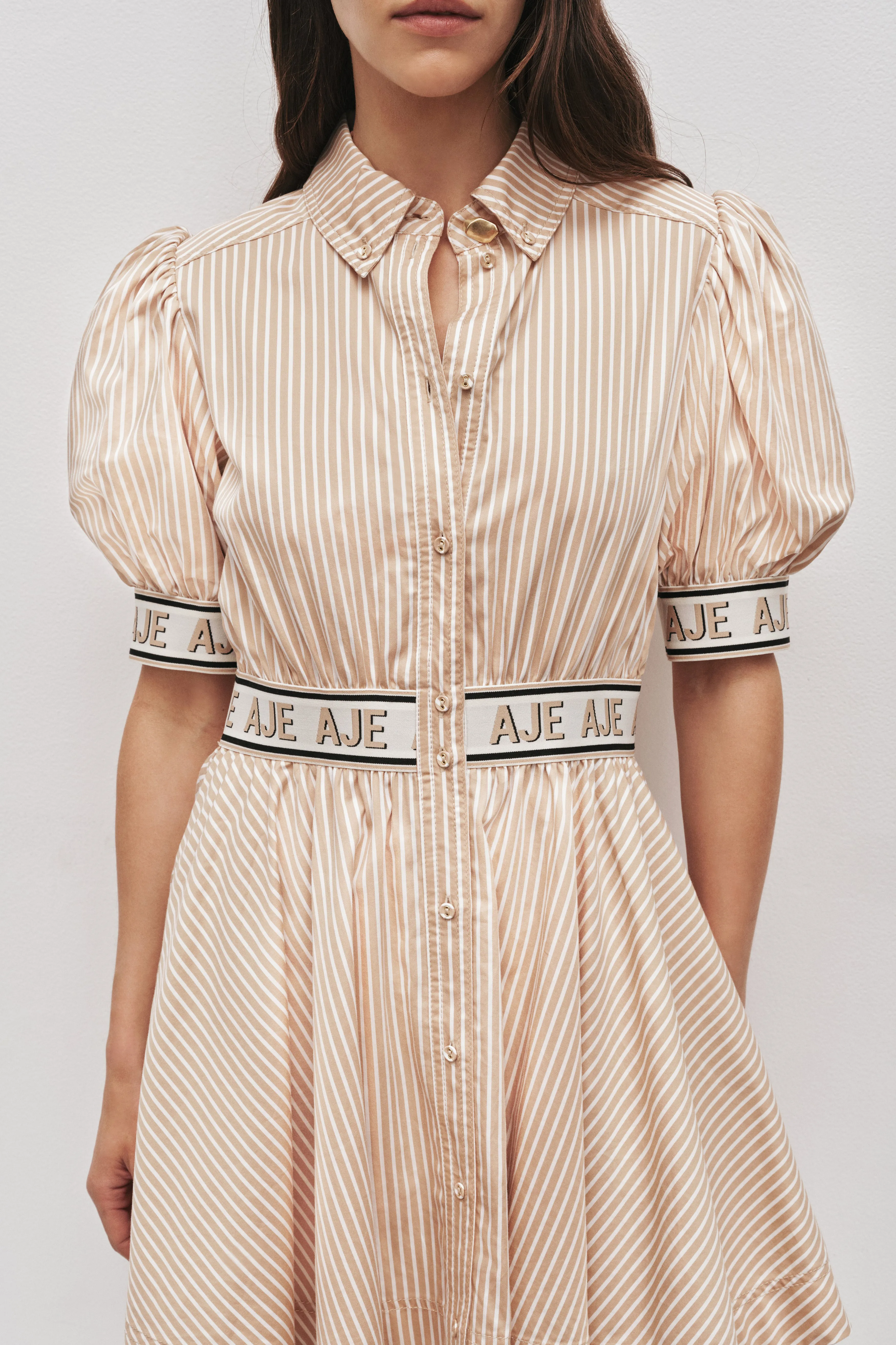 Harling Logo Mini Dress sold by Aje product image thumbnail 4