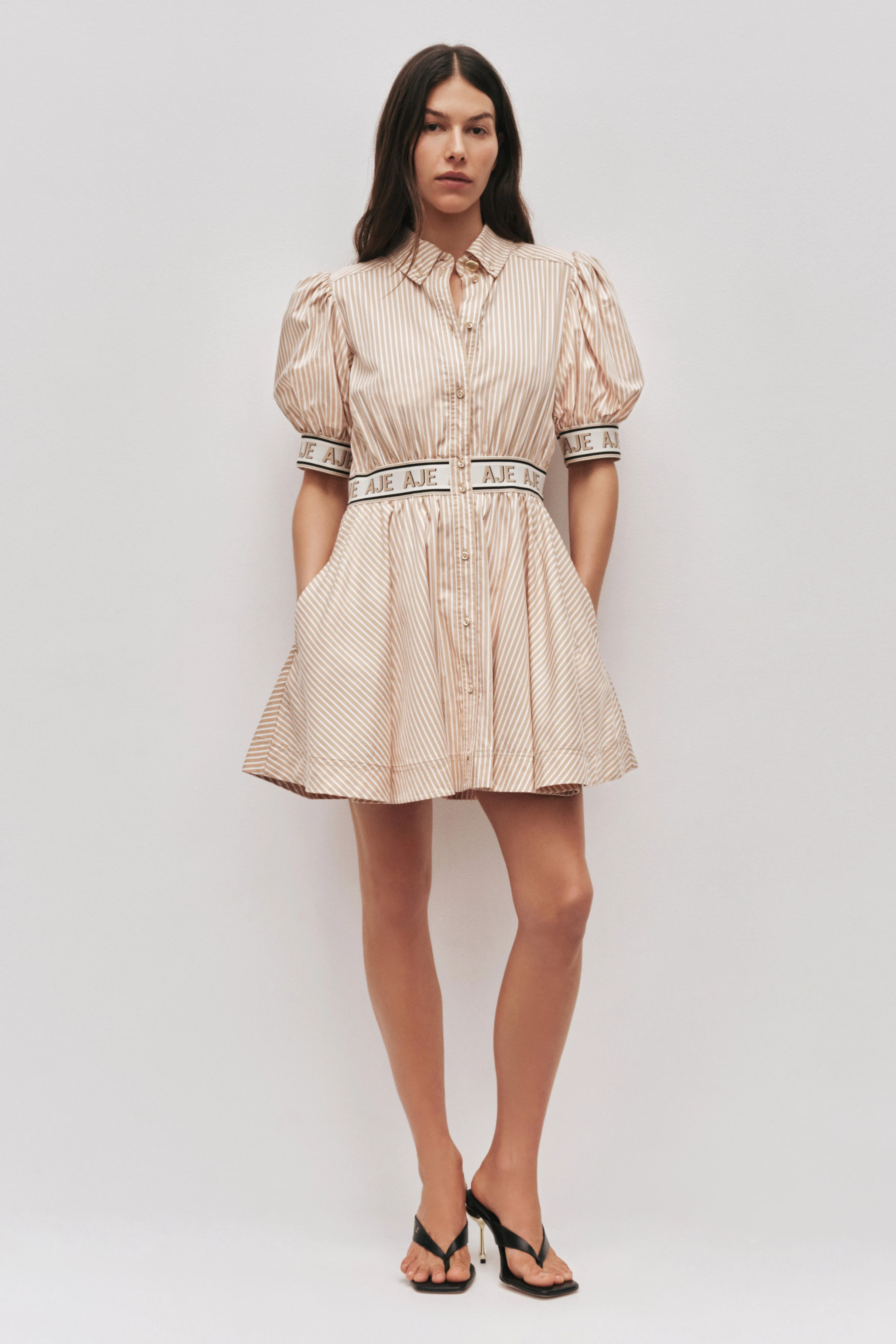 Harling Logo Mini Dress sold by Aje