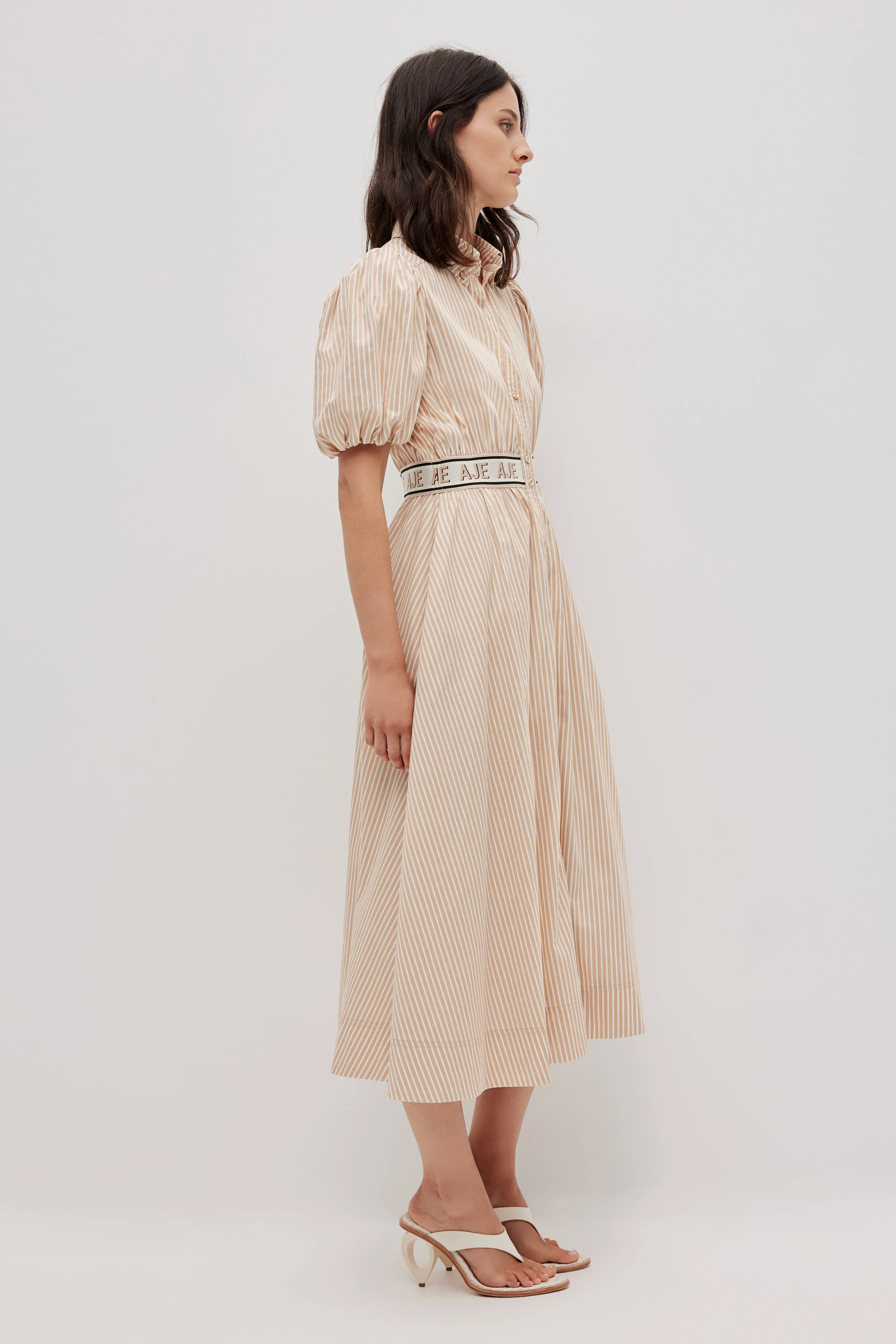 Harling Logo Midi Dress sold by Aje product image thumbnail 5