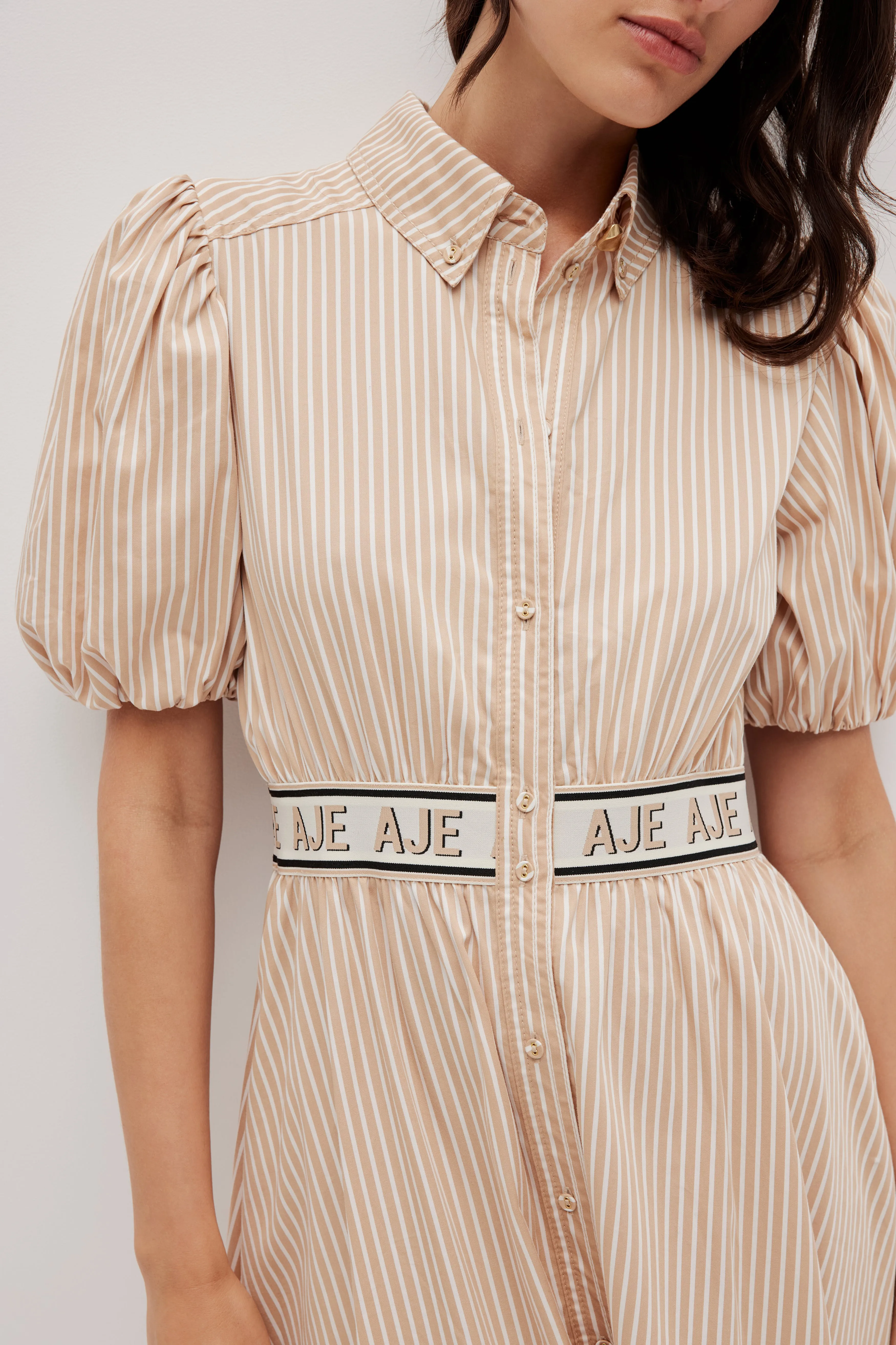 Harling Logo Midi Dress sold by Aje product image thumbnail 4